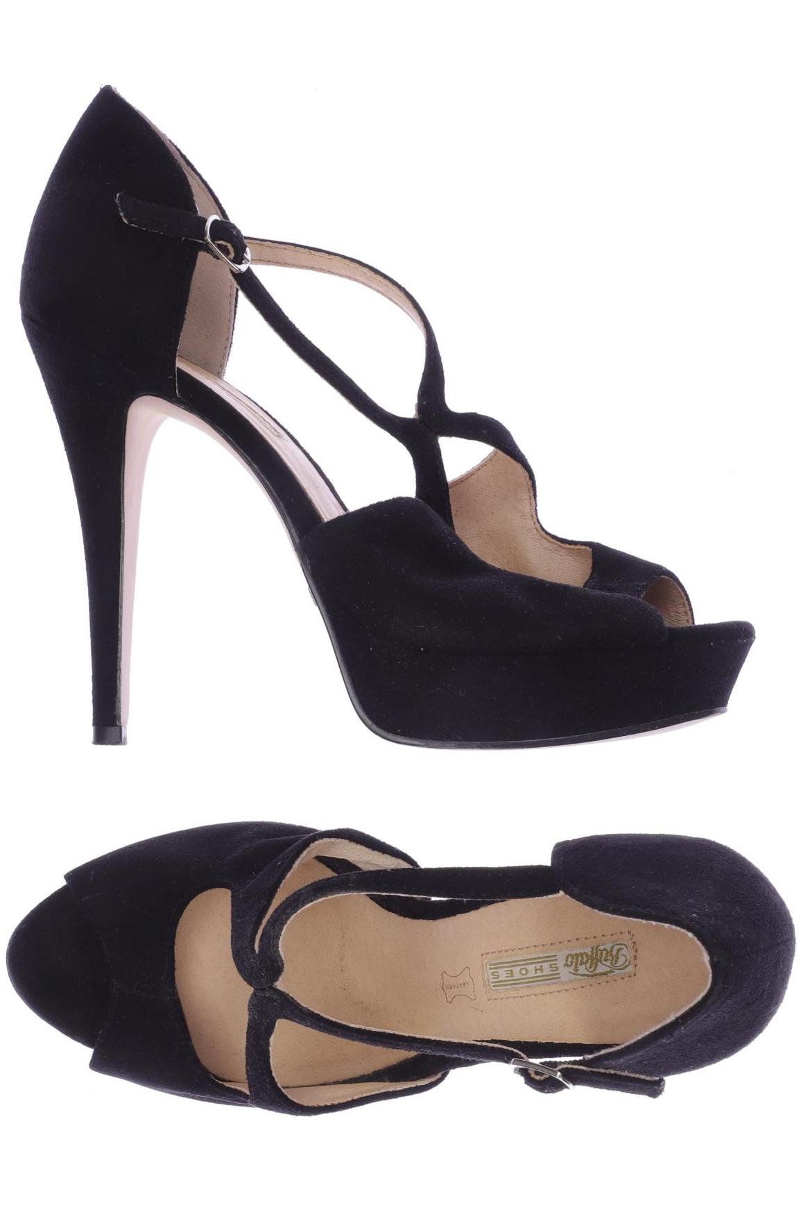 

Buffalo London Damen Sandale, schwarz, Gr. 40