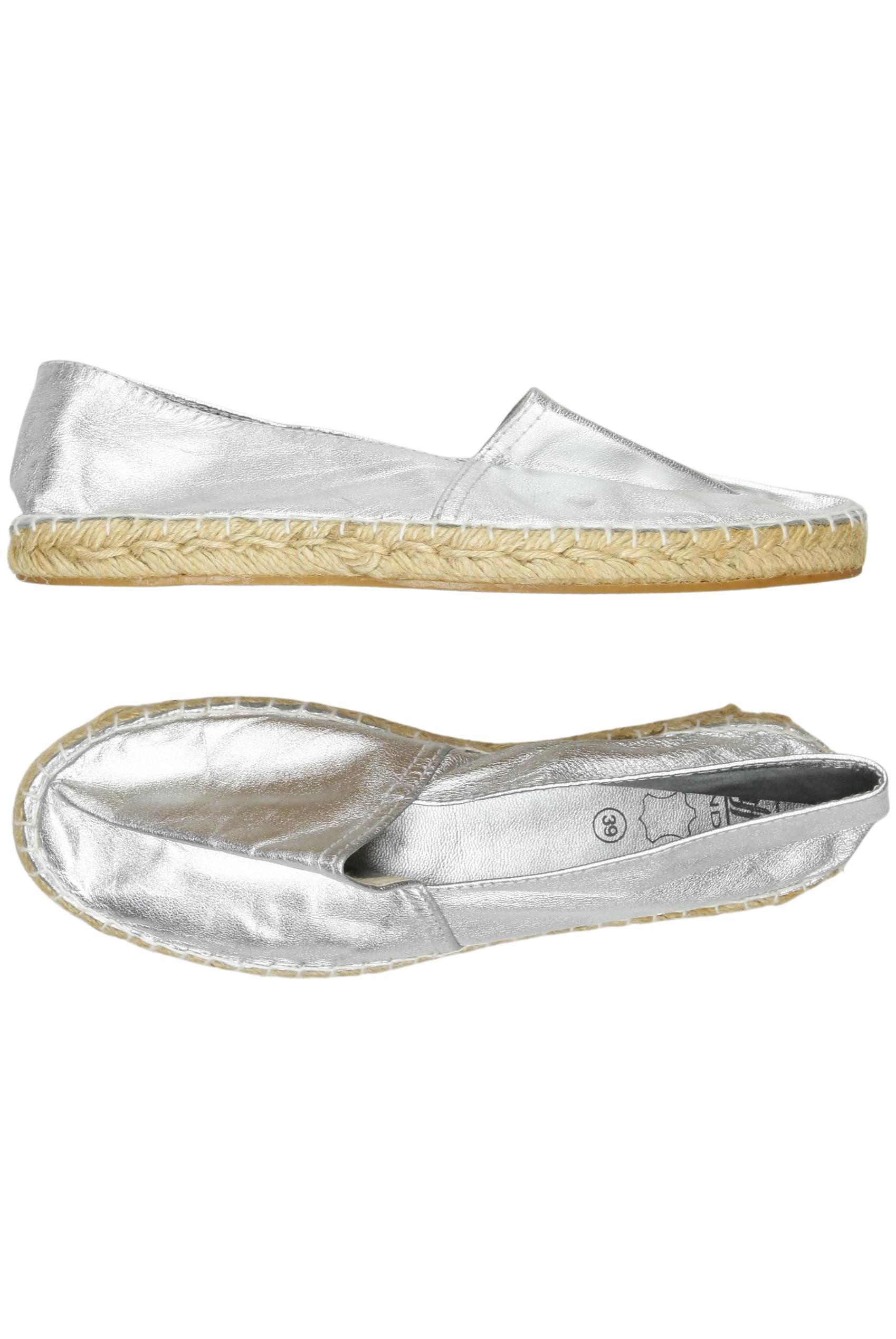 

Buffalo London Damen Halbschuh, silber, Gr. 39