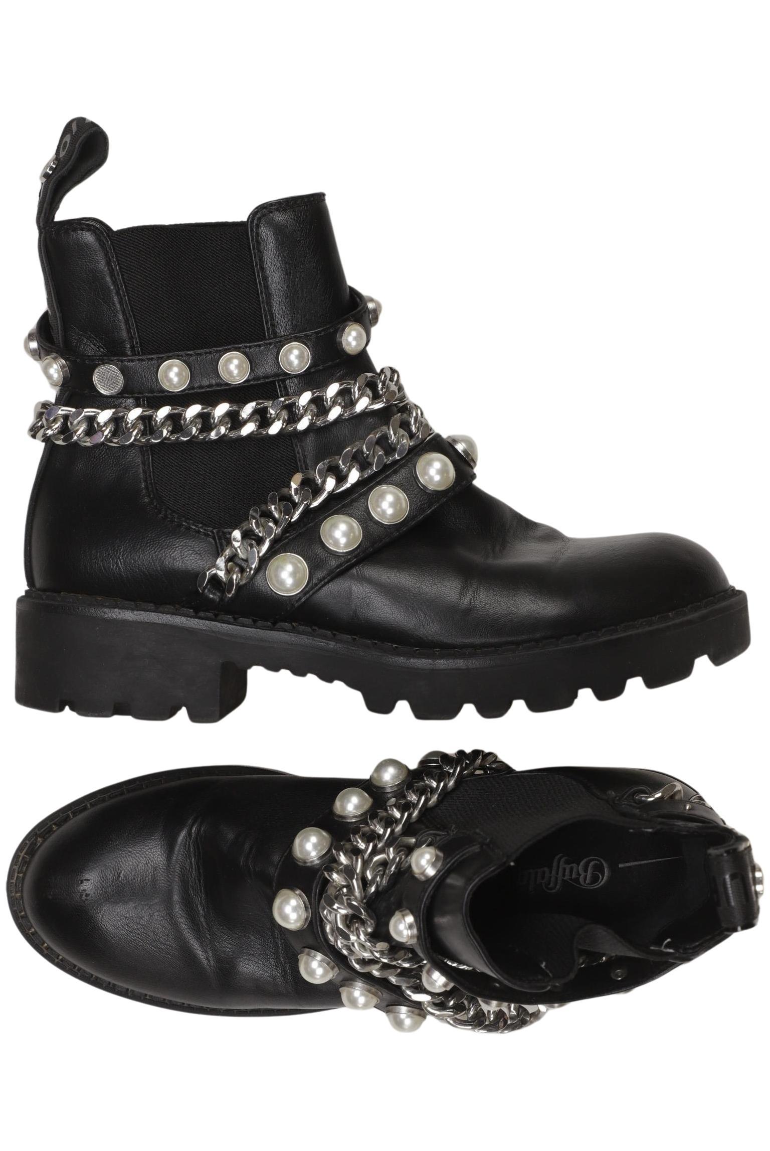 

Buffalo London Damen Stiefelette, schwarz, Gr. 39