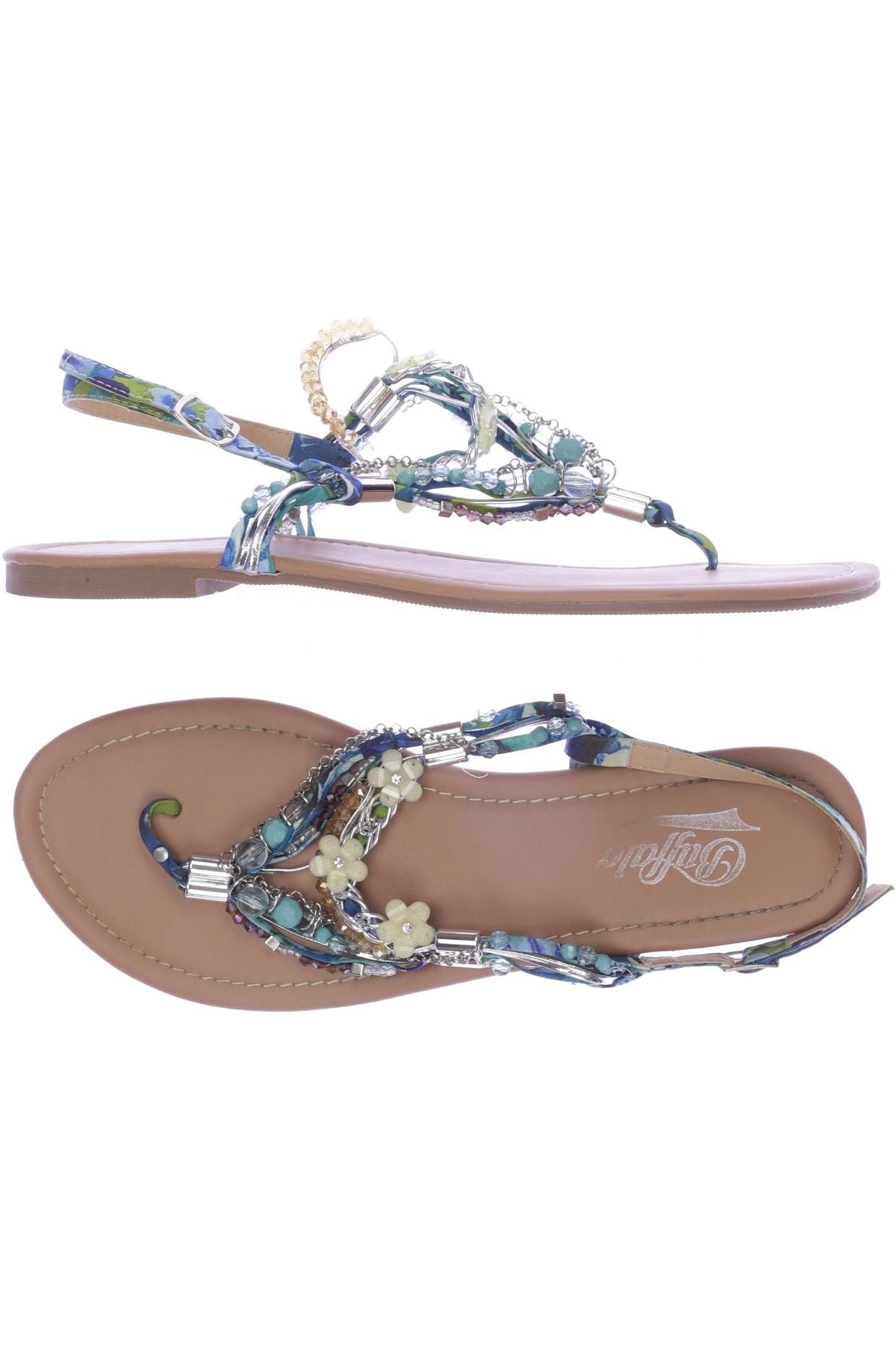 

Buffalo London Damen Sandale, blau, Gr. 41