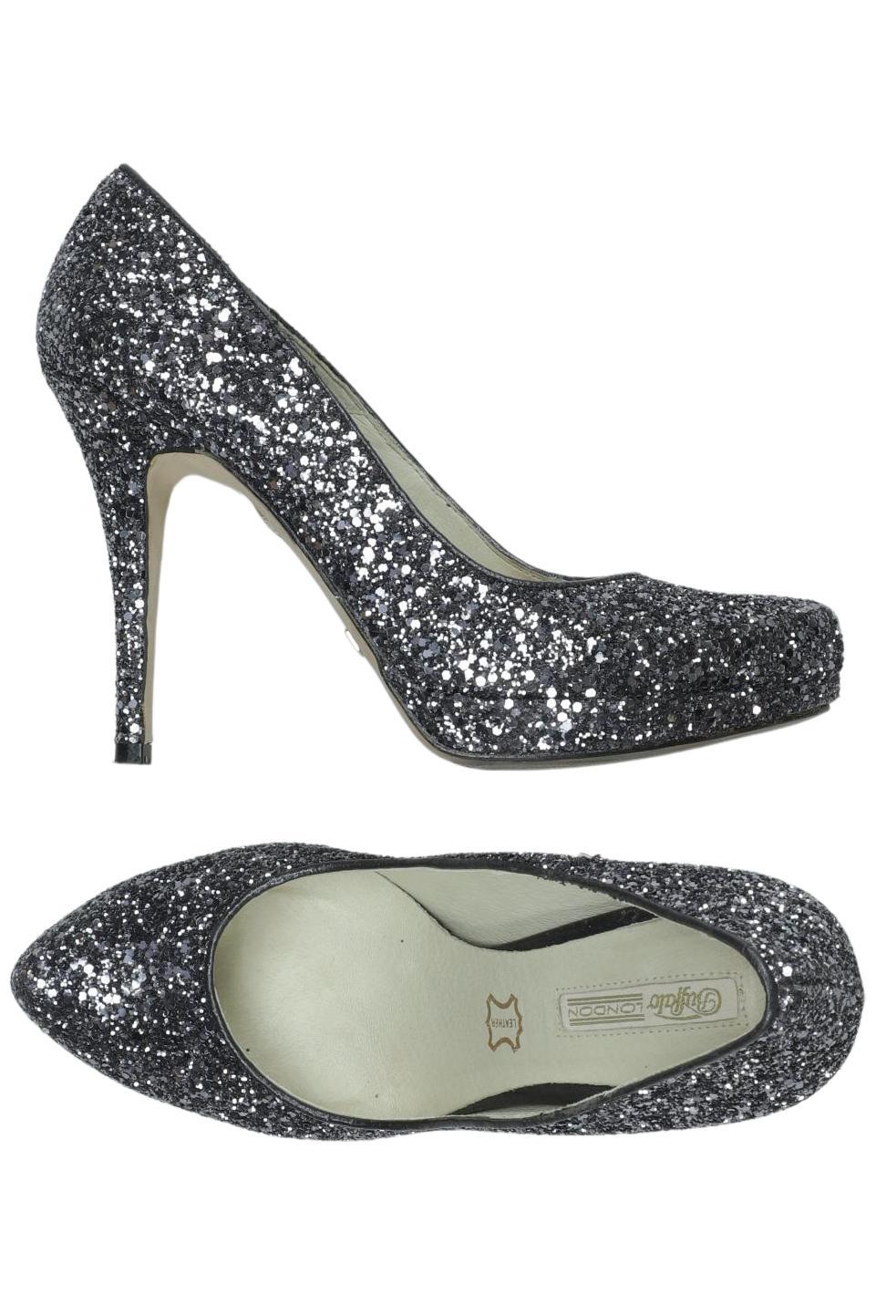 

Buffalo London Damen Pumps, silber, Gr. 40