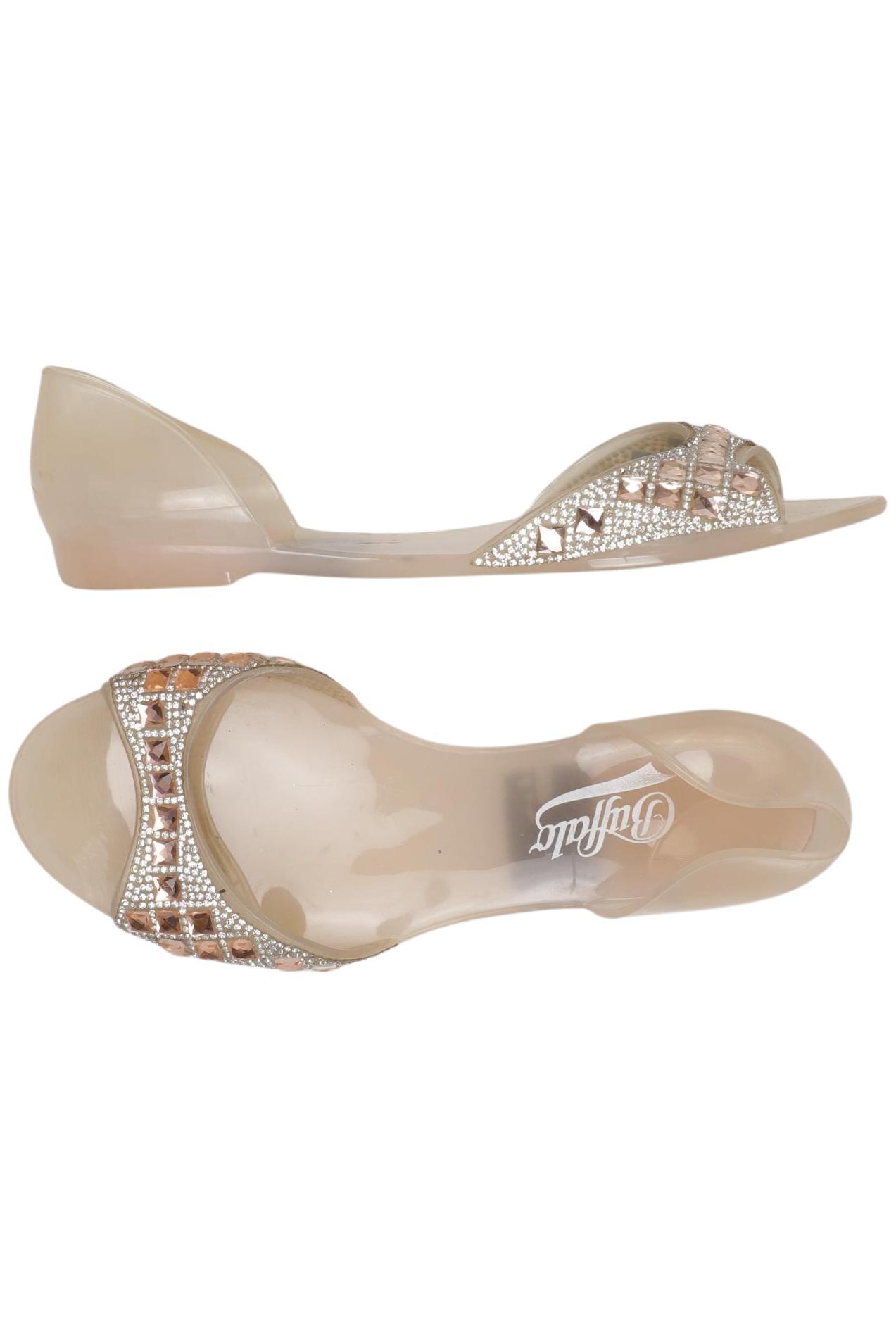 

Buffalo London Damen Sandale, beige, Gr. 38