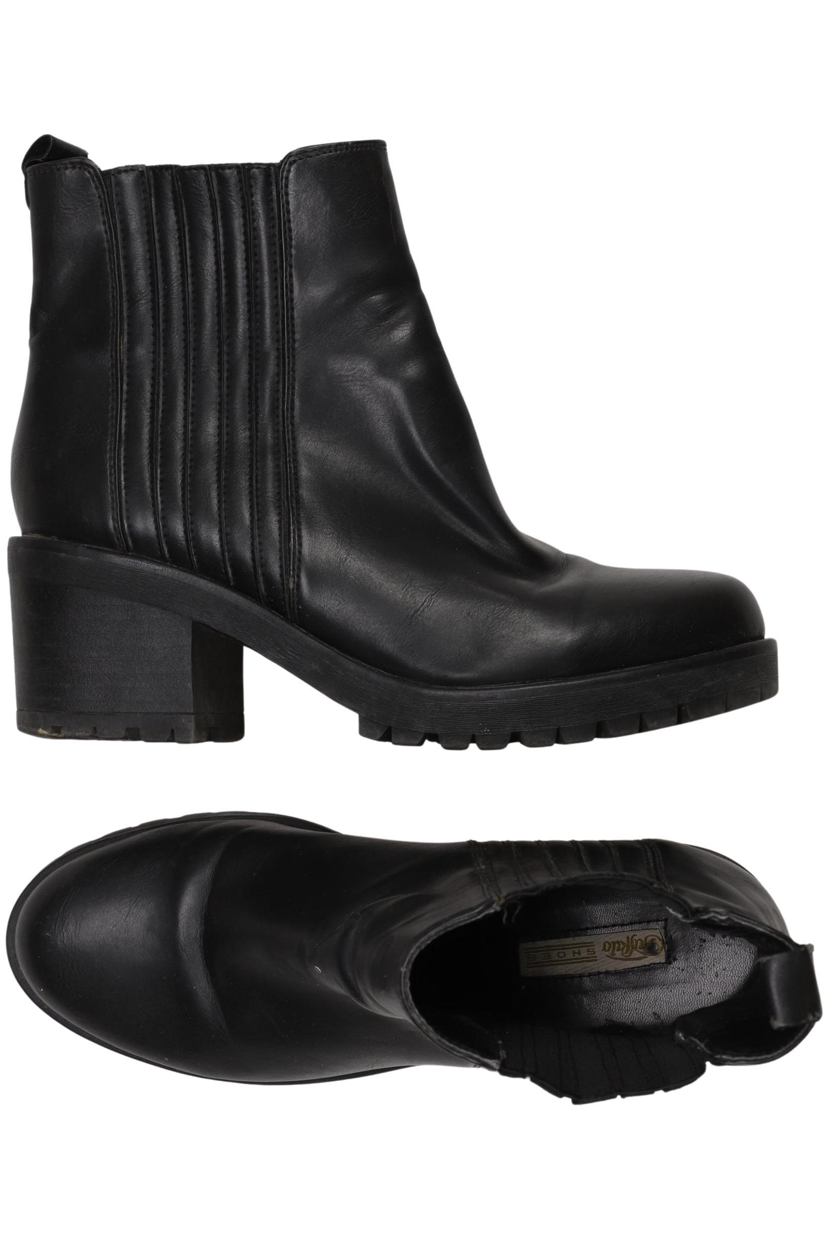 

Buffalo London Damen Stiefelette, schwarz, Gr. 40