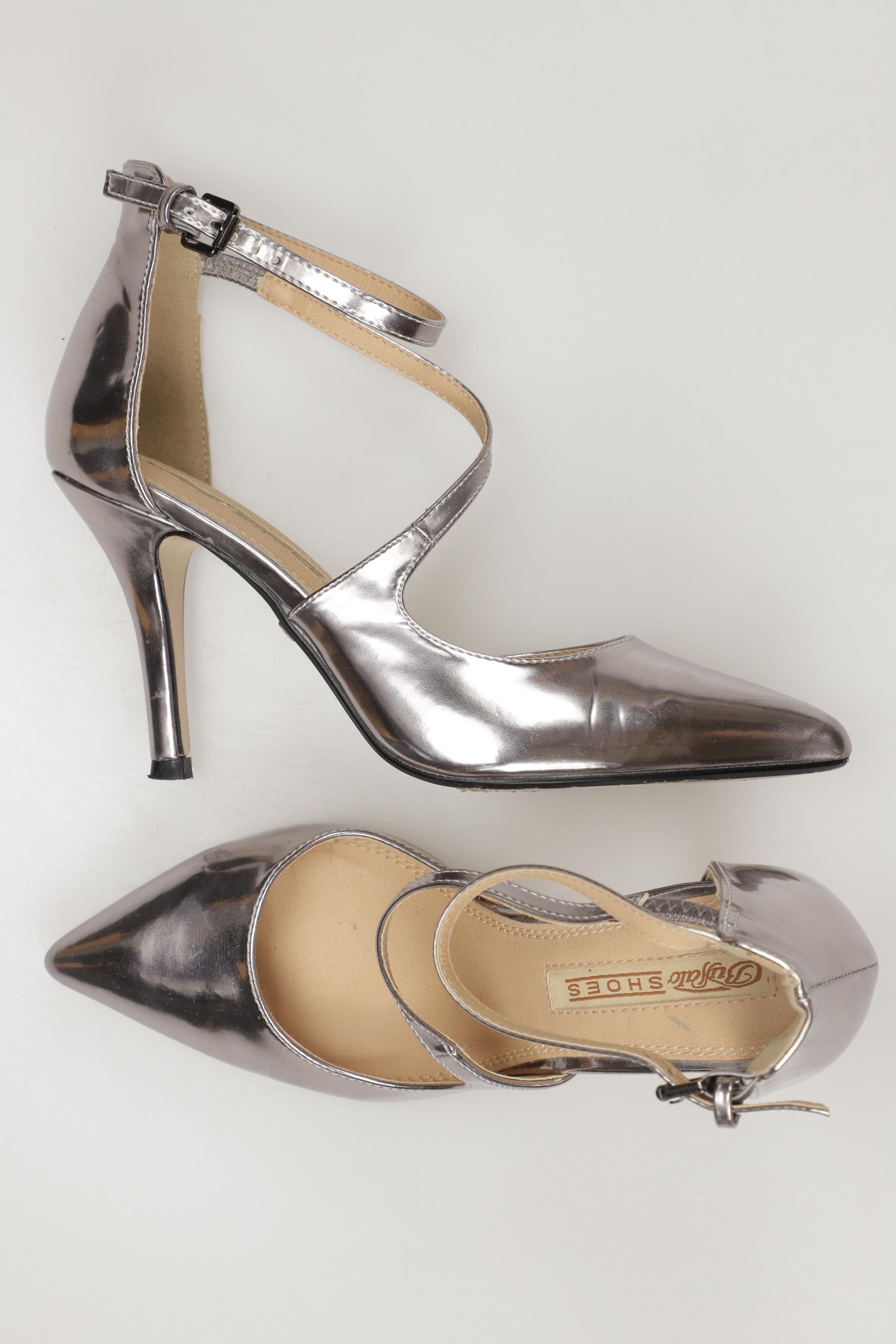 

Buffalo London Damen Pumps, silber, Gr. 37