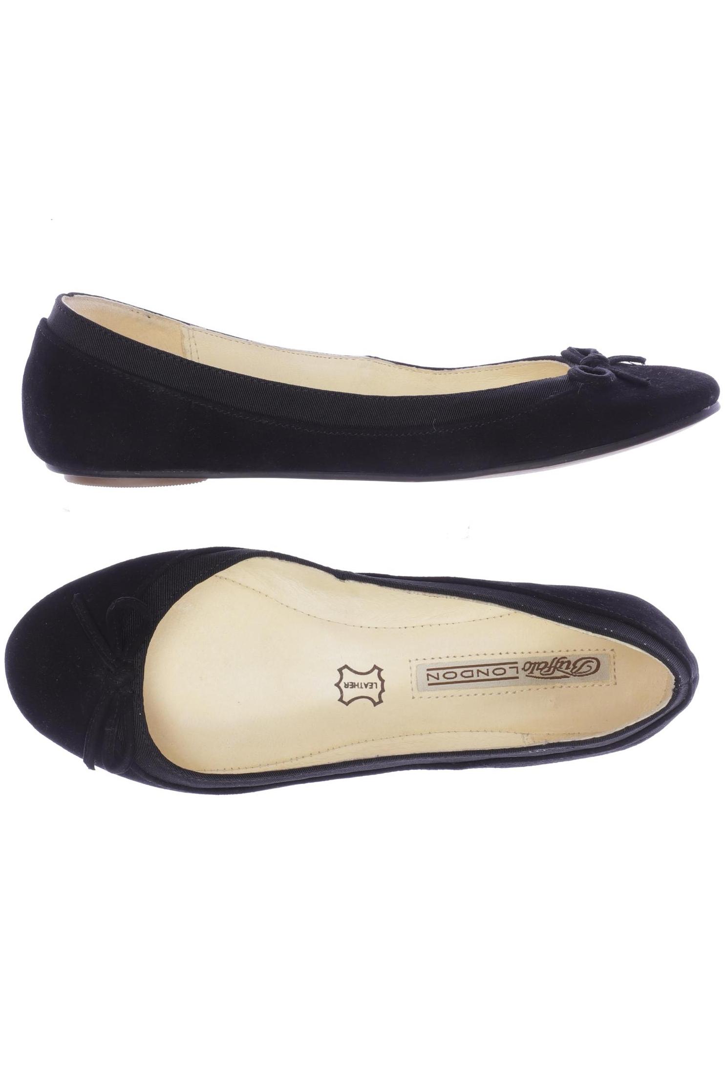 

Buffalo London Damen Ballerinas, schwarz, Gr. 37