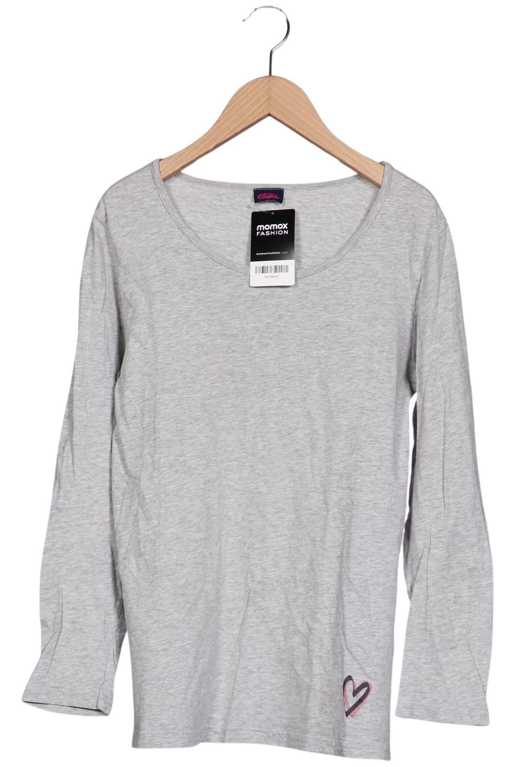 

Buffalo London Damen Langarmshirt, grau, Gr. 40