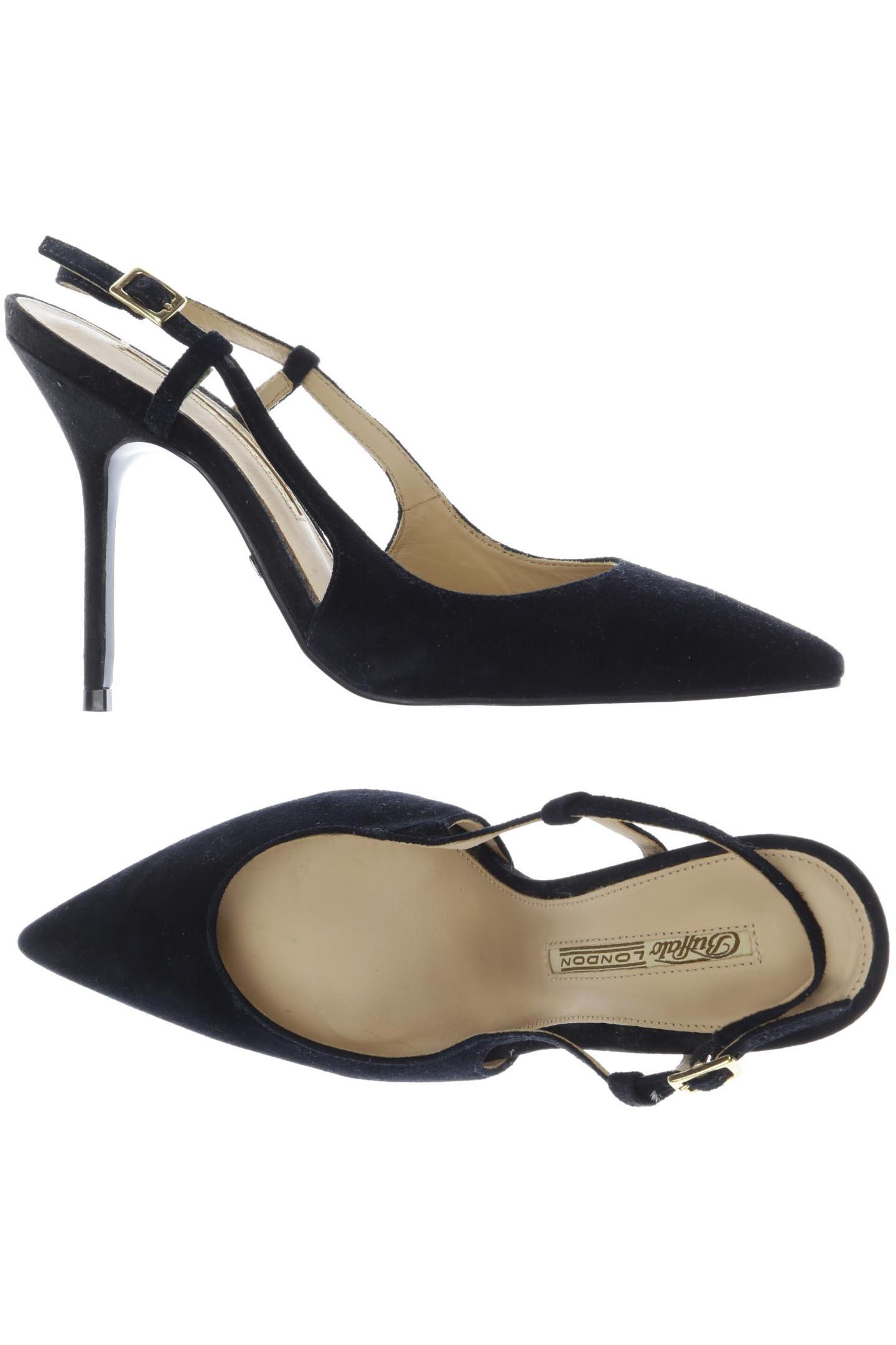 

Buffalo London Damen Sandale, schwarz, Gr. 38