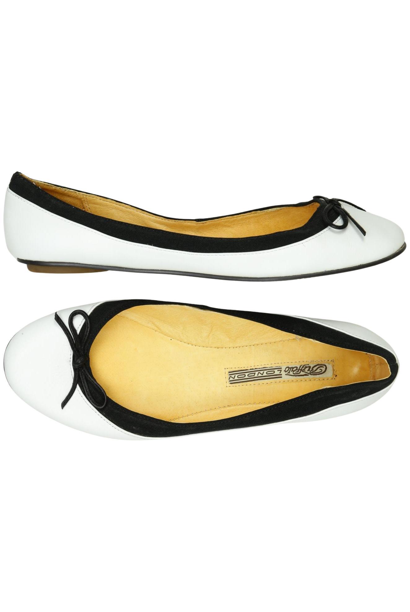 

Buffalo London Damen Ballerinas, weiß, Gr. 36