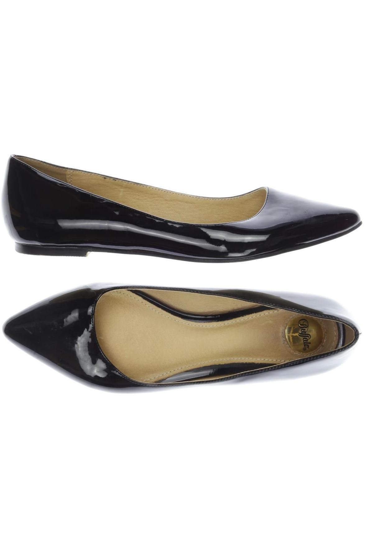 

Buffalo London Damen Ballerinas, schwarz, Gr. 38