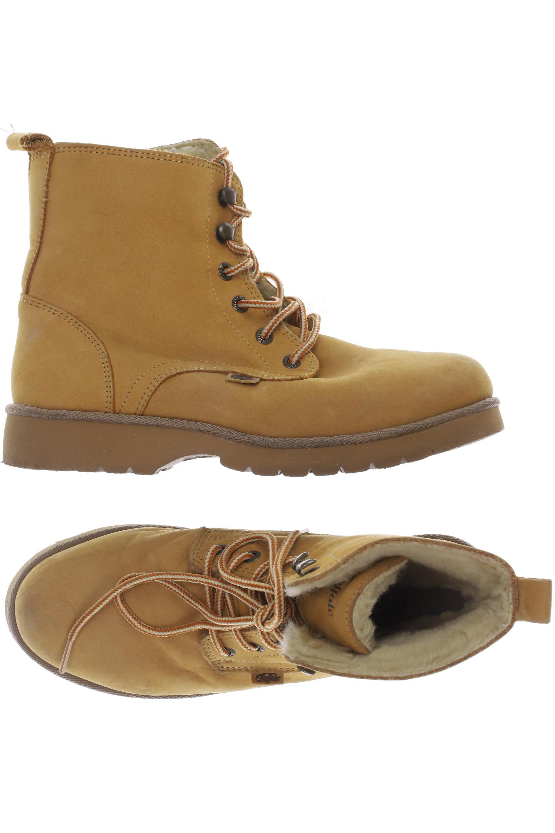 

Buffalo London Damen Stiefelette, beige, Gr. 40