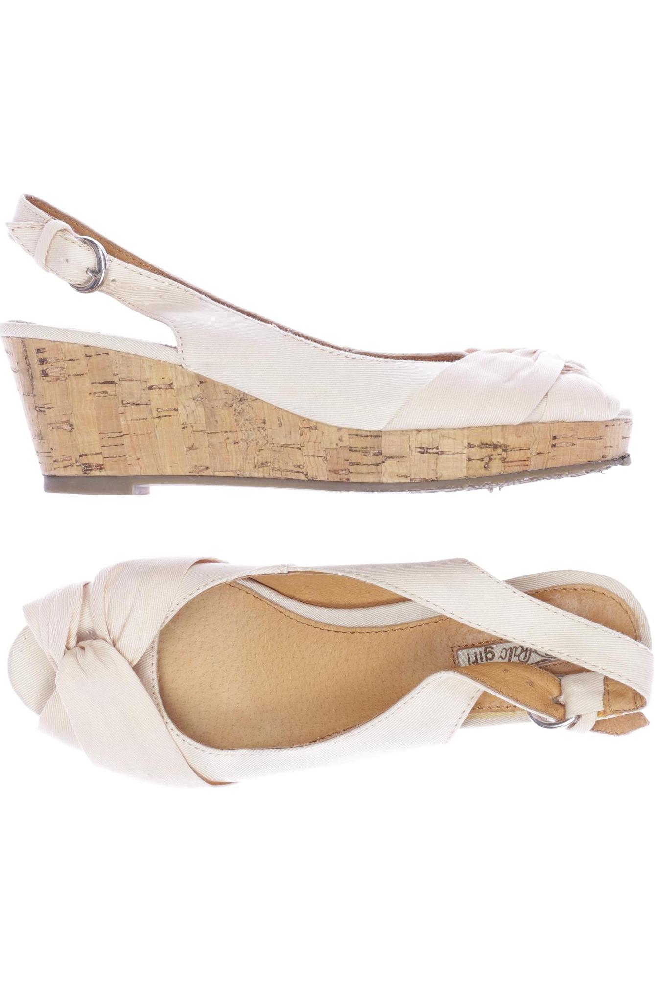 

Buffalo London Damen Sandale, beige, Gr. 37