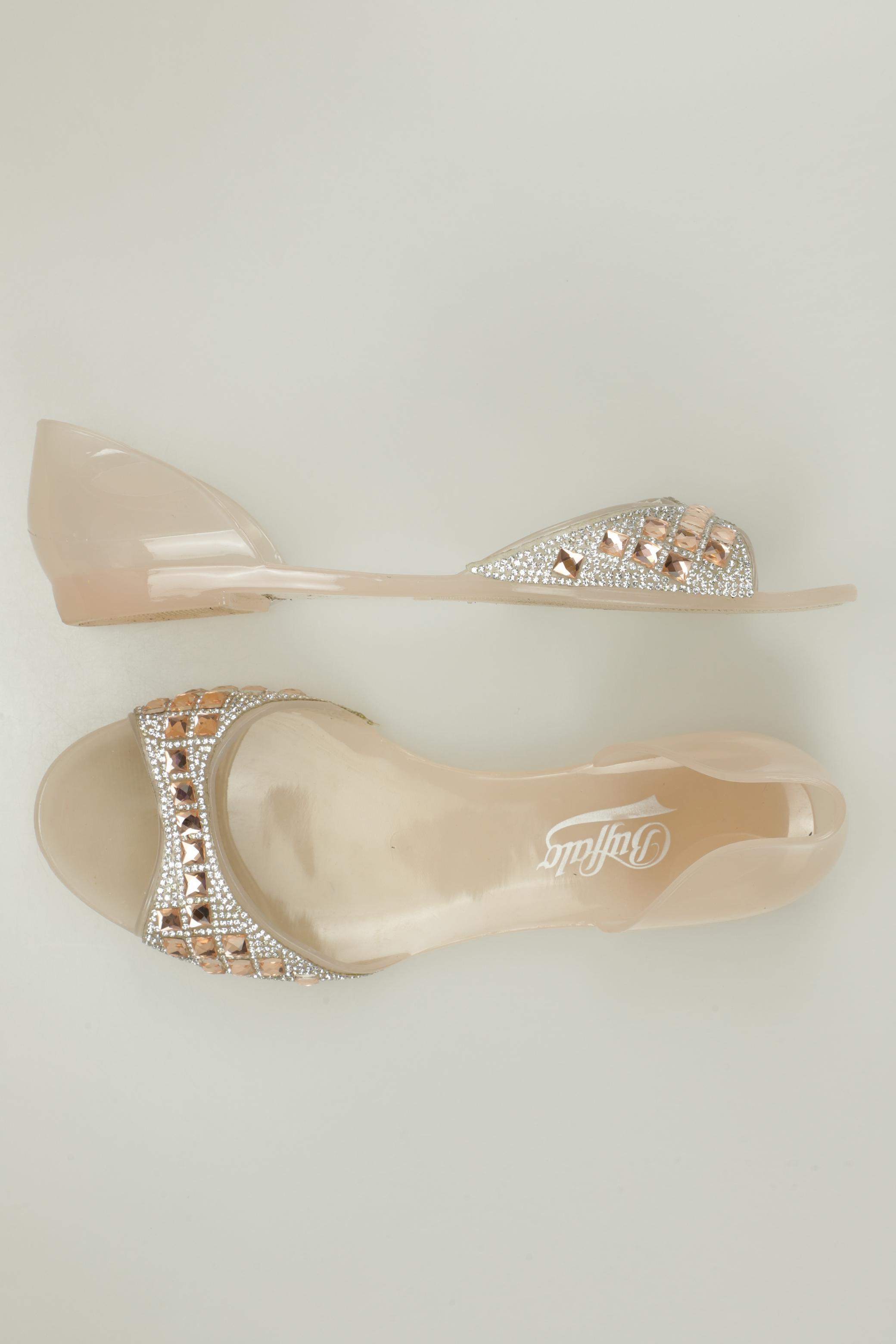

Buffalo London Damen Sandale, beige, Gr. 40