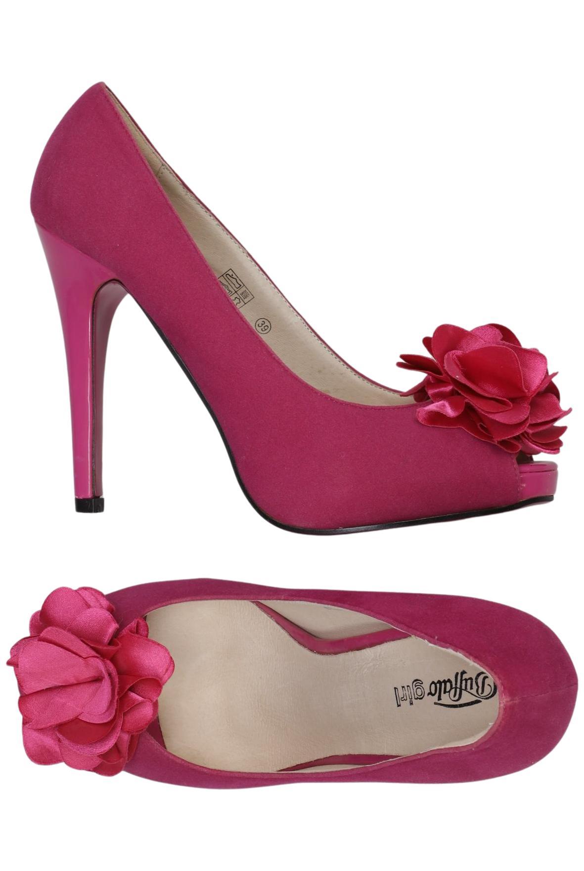 

Buffalo London Damen Pumps, pink, Gr. 39