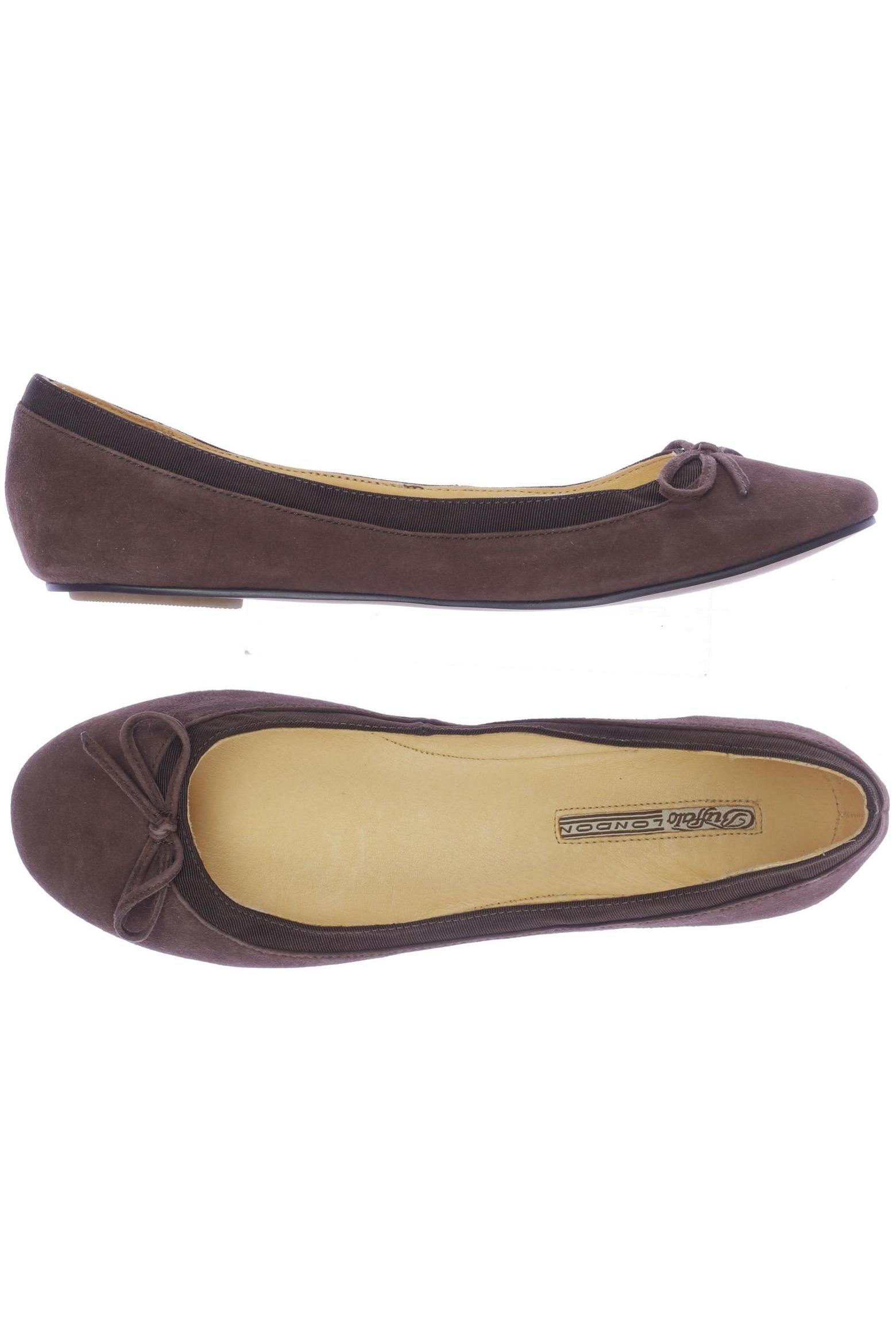 

Buffalo London Damen Ballerinas, braun, Gr. 40