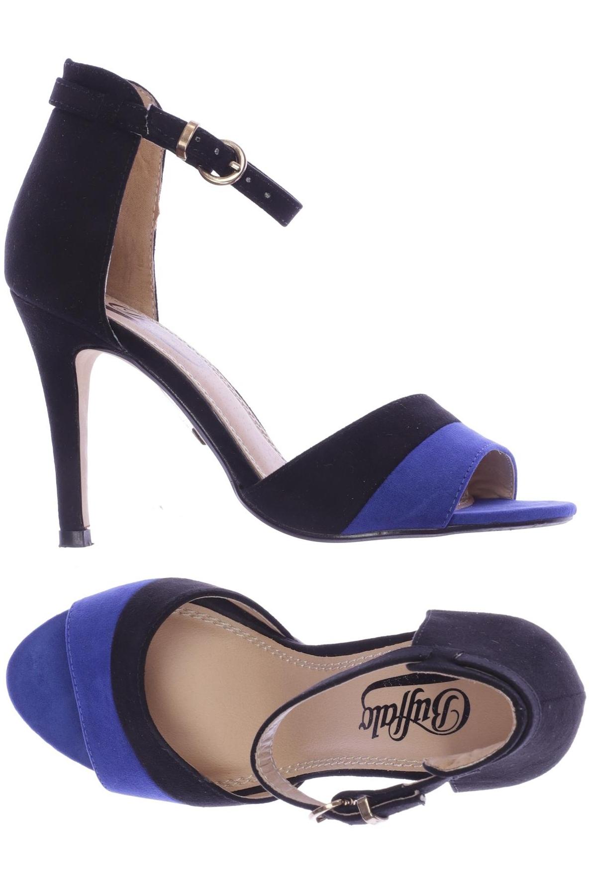 

Buffalo London Damen Sandale, schwarz, Gr. 35