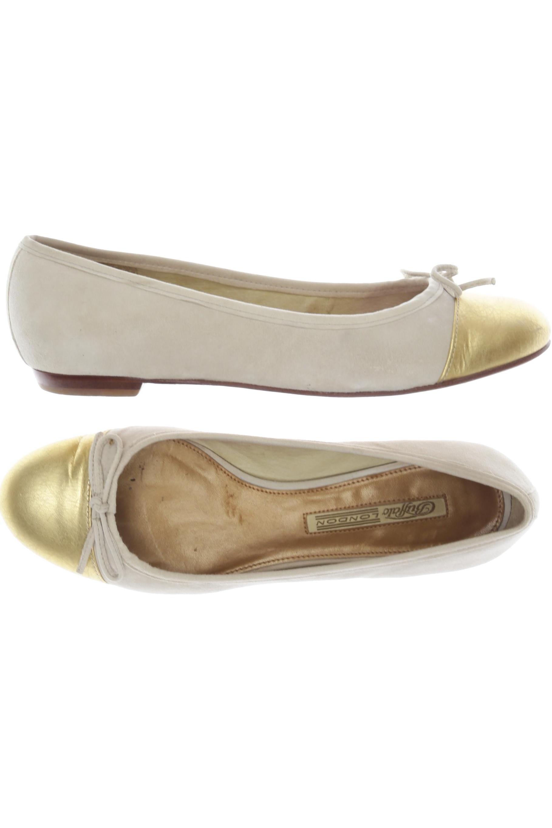 

Buffalo London Damen Ballerinas, beige, Gr. 39