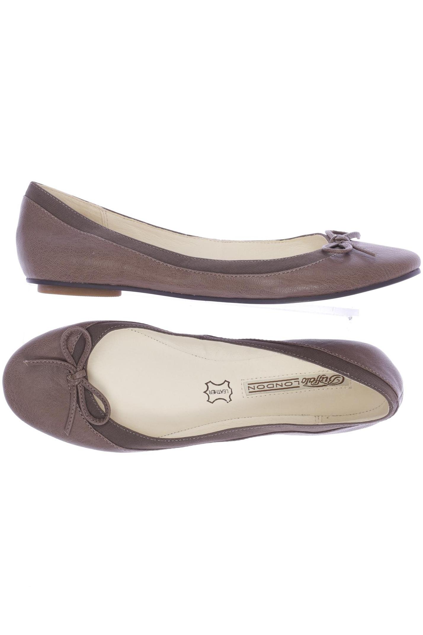 

Buffalo London Damen Ballerinas, braun, Gr. 37