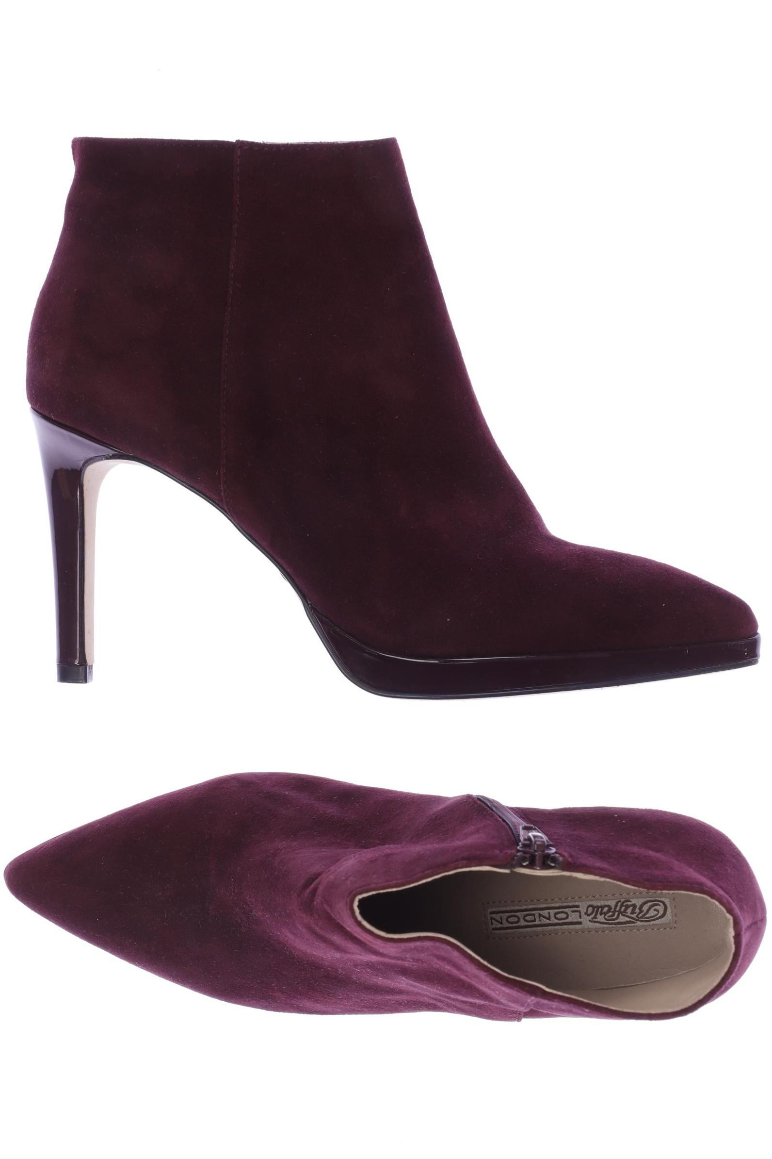 

Buffalo London Damen Stiefelette, bordeaux, Gr. 39