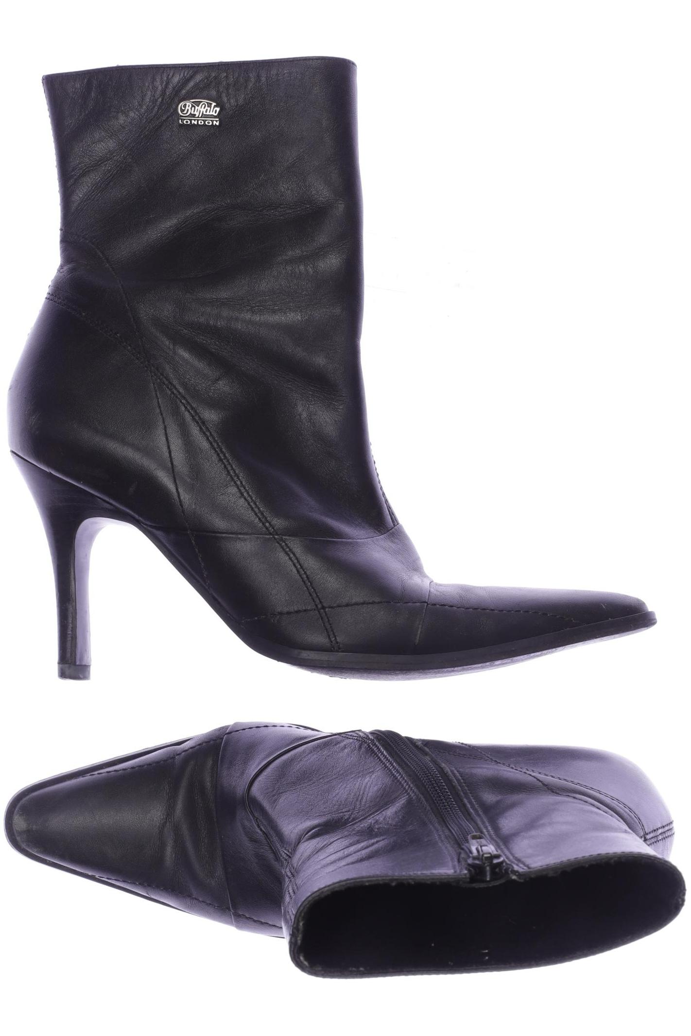 

Buffalo London Damen Stiefelette, schwarz, Gr. 38