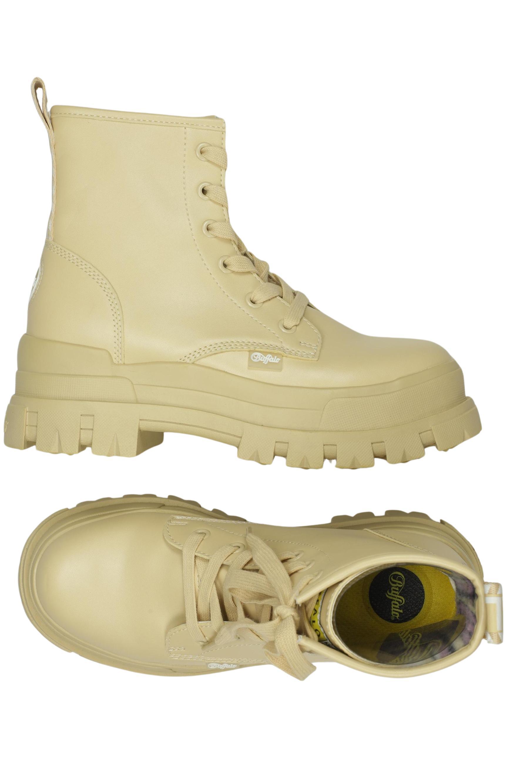 

Buffalo London Damen Stiefelette, beige, Gr. 38