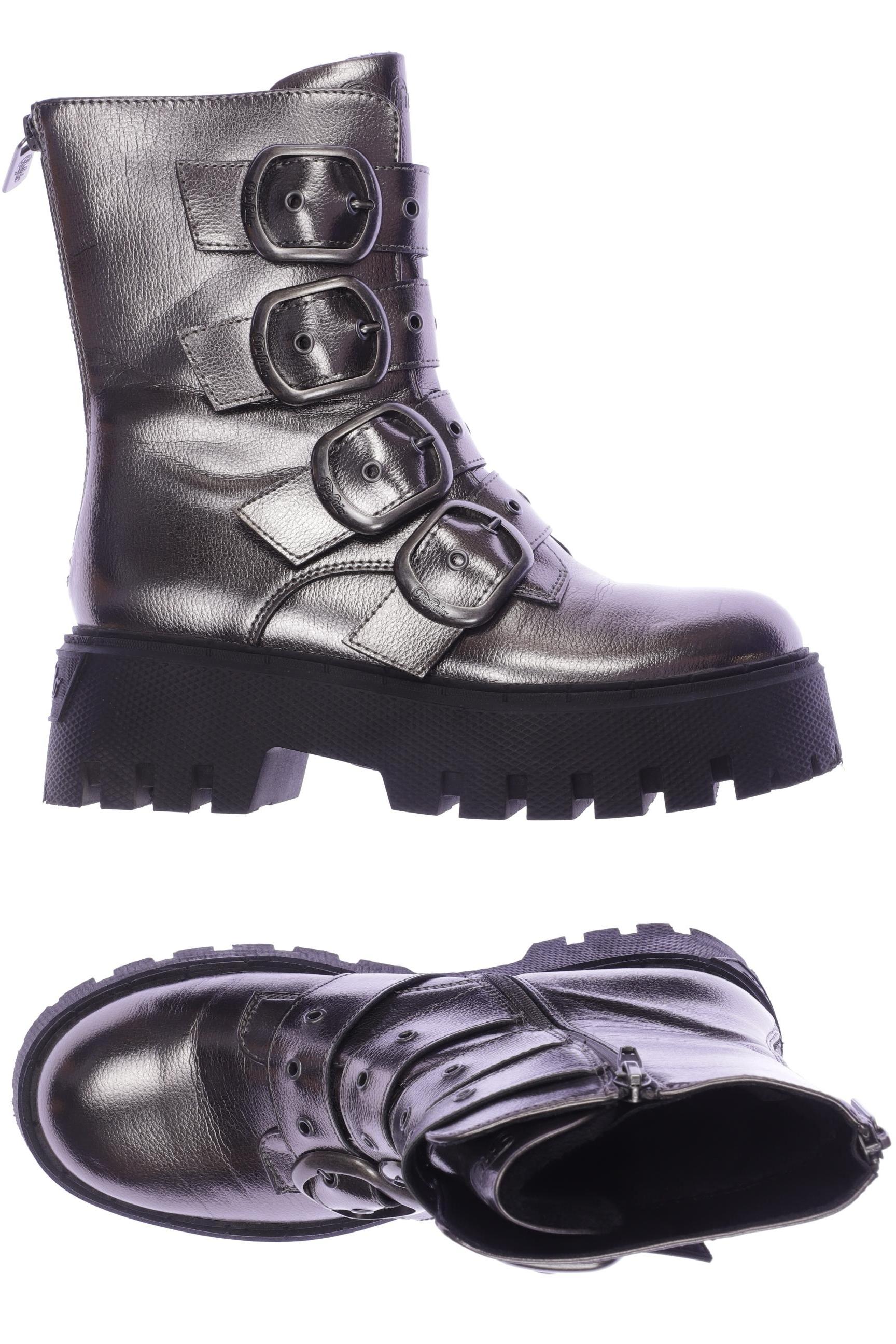 

Buffalo London Damen Stiefelette, grau, Gr. 39