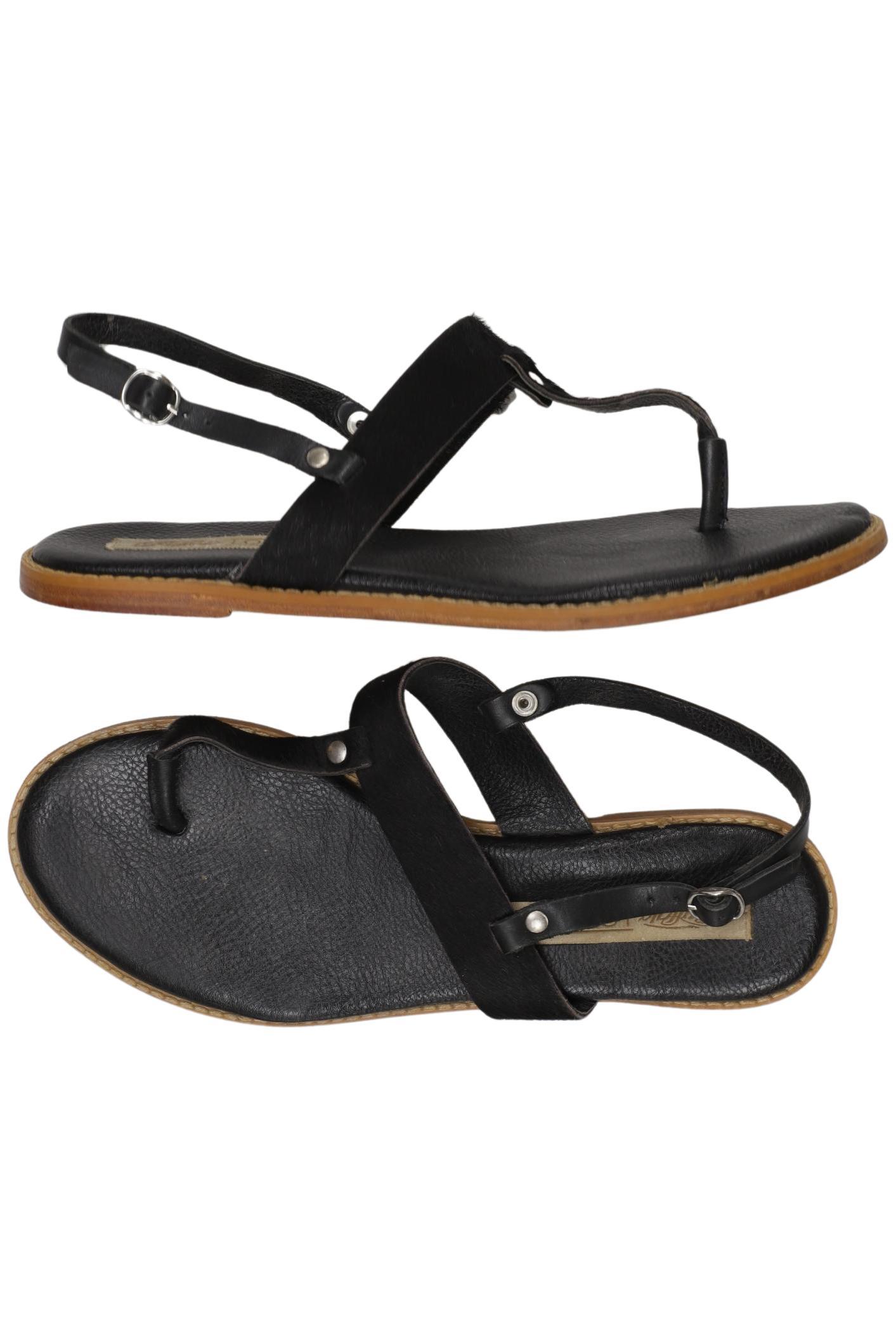 

Buffalo London Damen Sandale, schwarz, Gr. 39