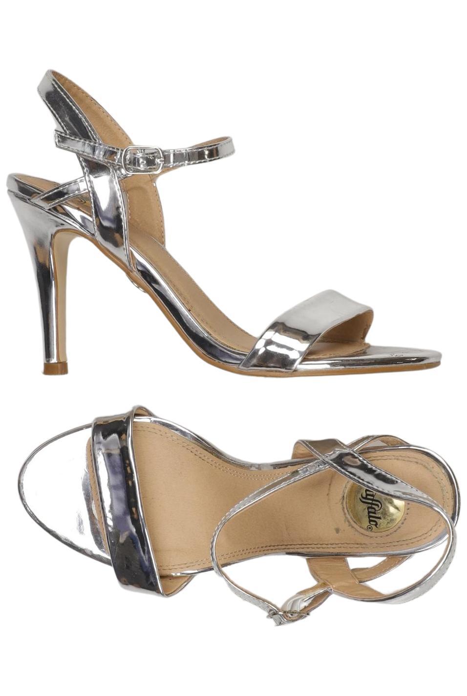 

Buffalo London Damen Sandale, silber, Gr. 37