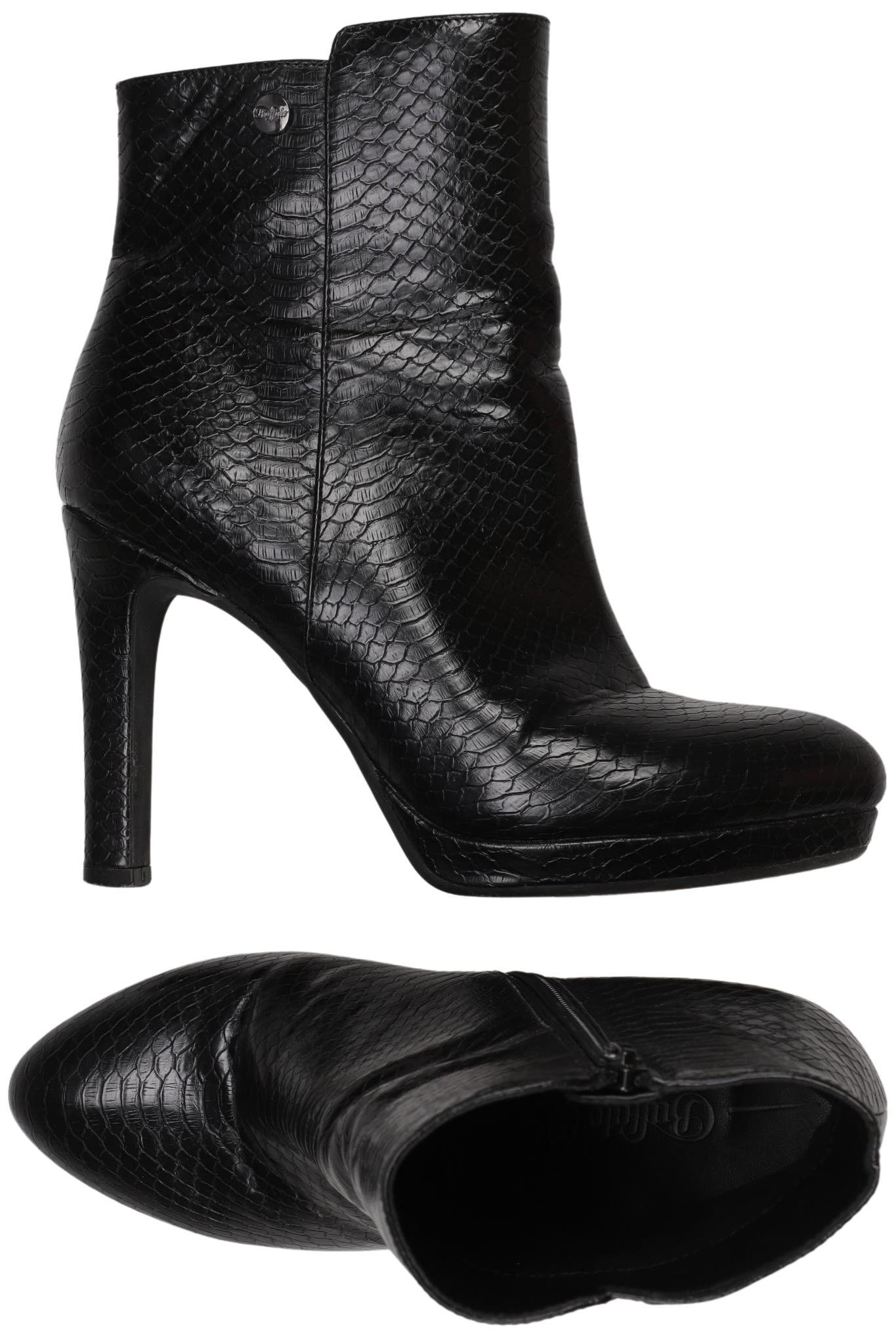 

Buffalo London Damen Stiefelette, schwarz, Gr. 39