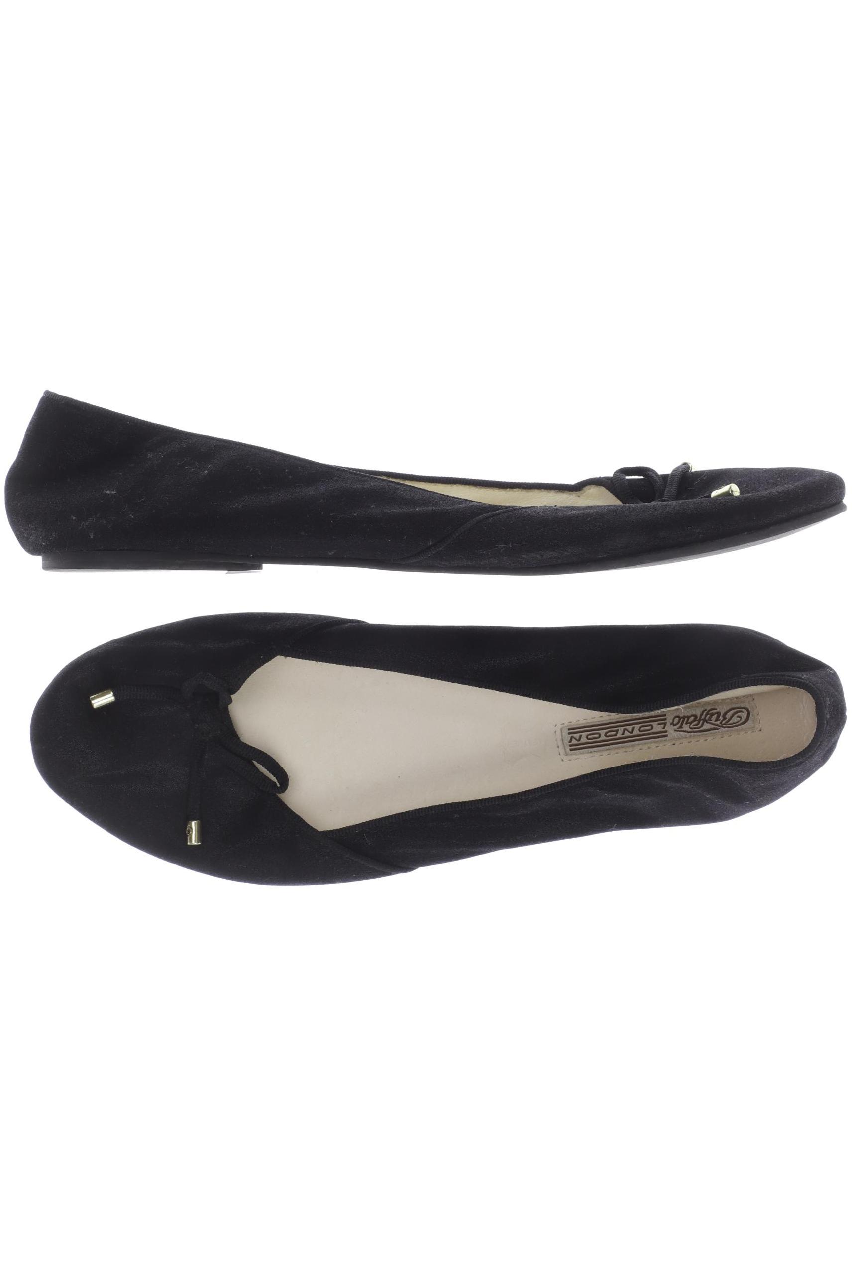 

Buffalo London Damen Ballerinas, schwarz, Gr. 39