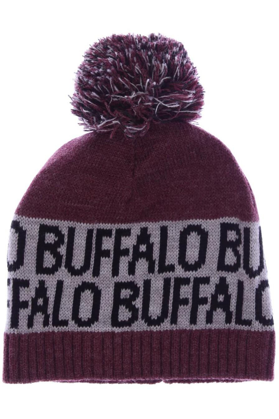 

Buffalo London Damen Hut/Mütze, bordeaux, Gr. uni