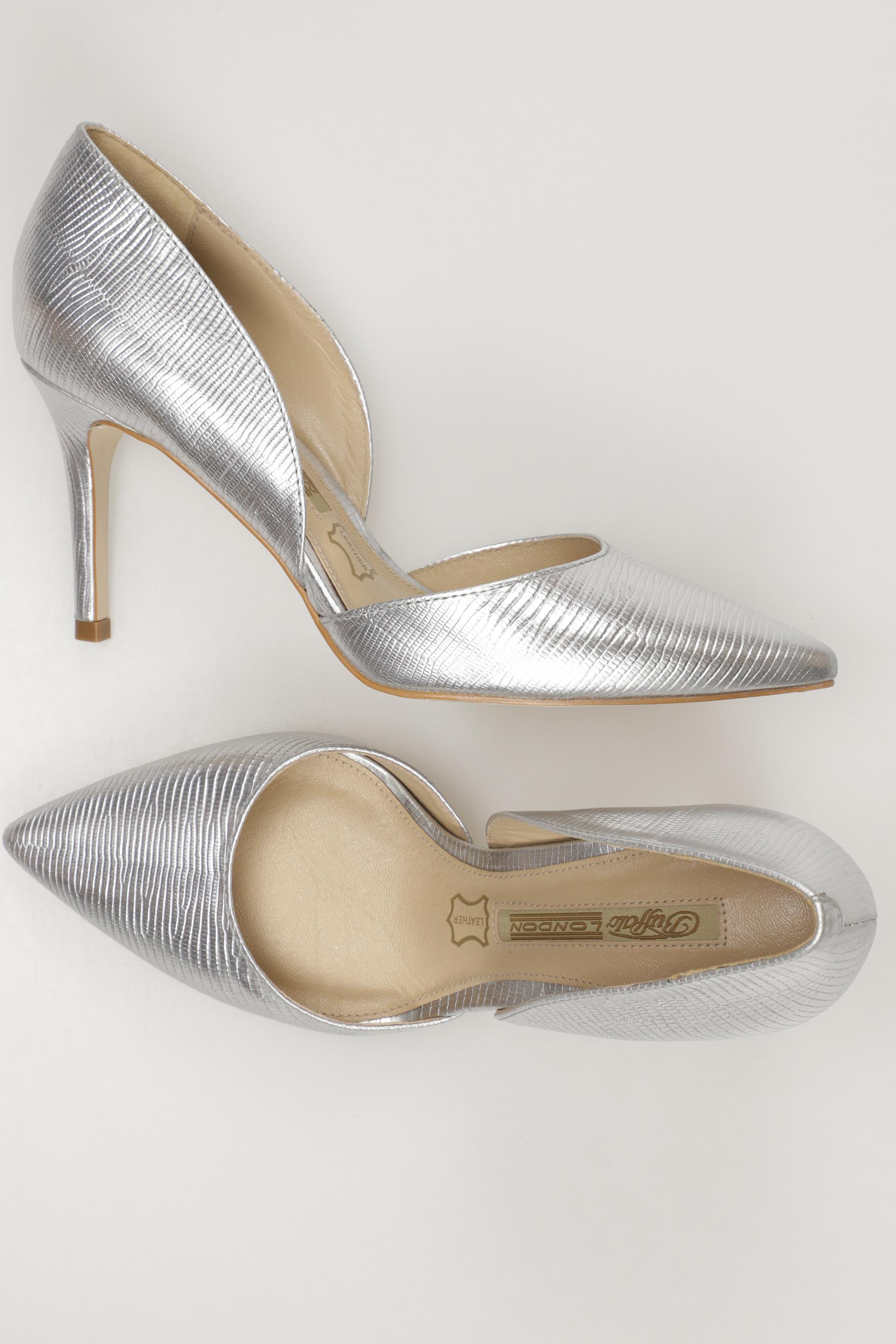 

Buffalo London Damen Pumps, silber, Gr. 37