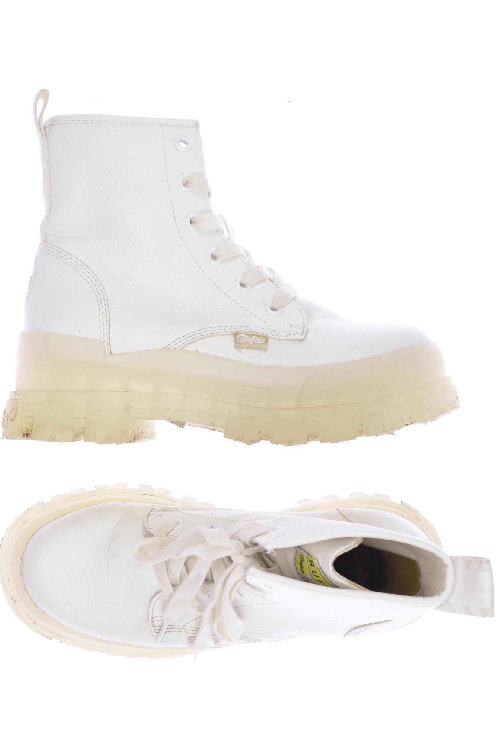 

Buffalo London Damen Stiefelette, weiß, Gr. 37