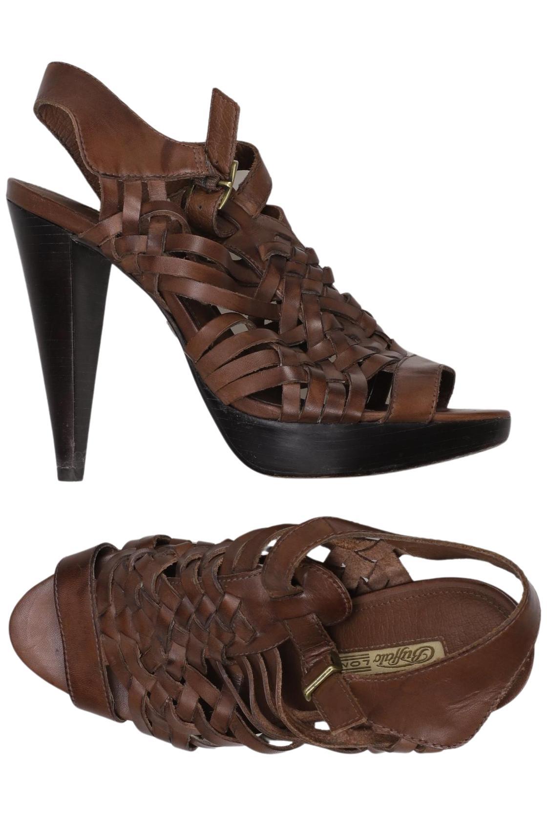 

Buffalo London Damen Sandale, braun, Gr. 38