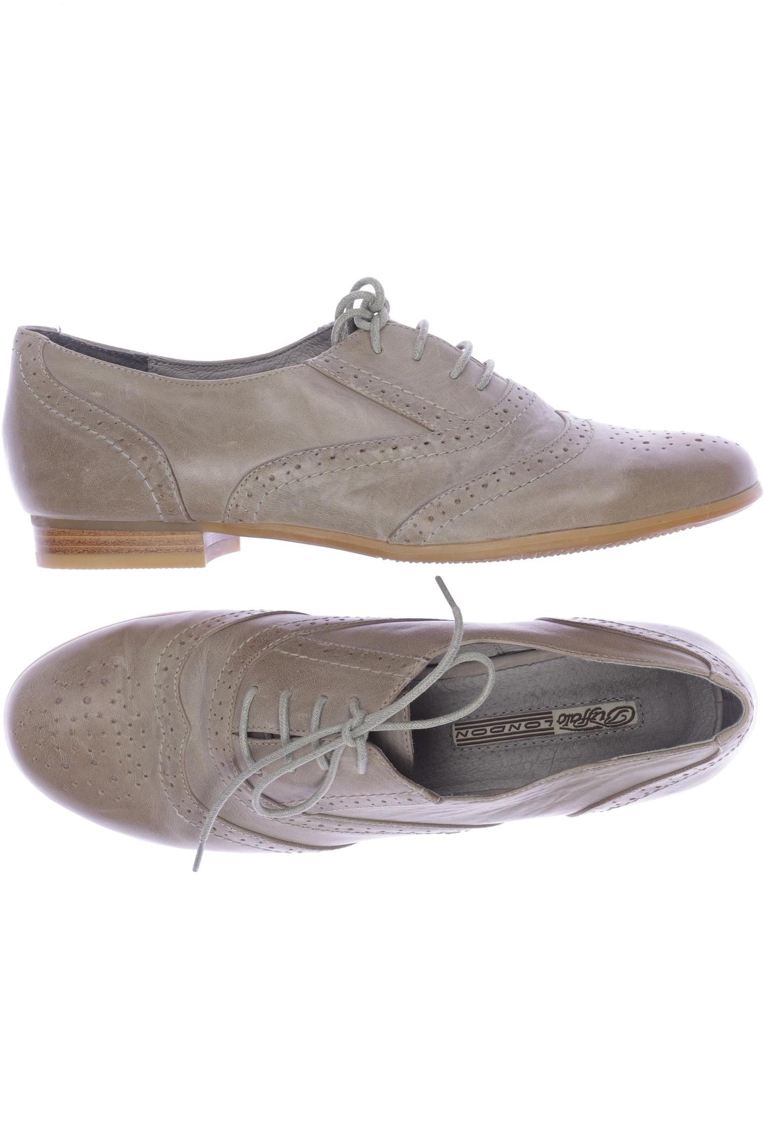 

Buffalo London Damen Halbschuh, beige, Gr. 39