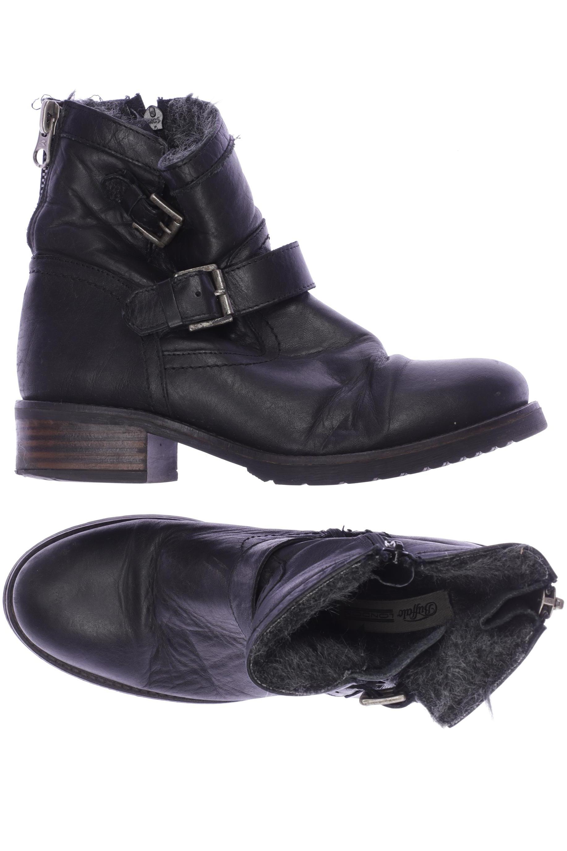 

Buffalo London Damen Stiefelette, schwarz, Gr. 40