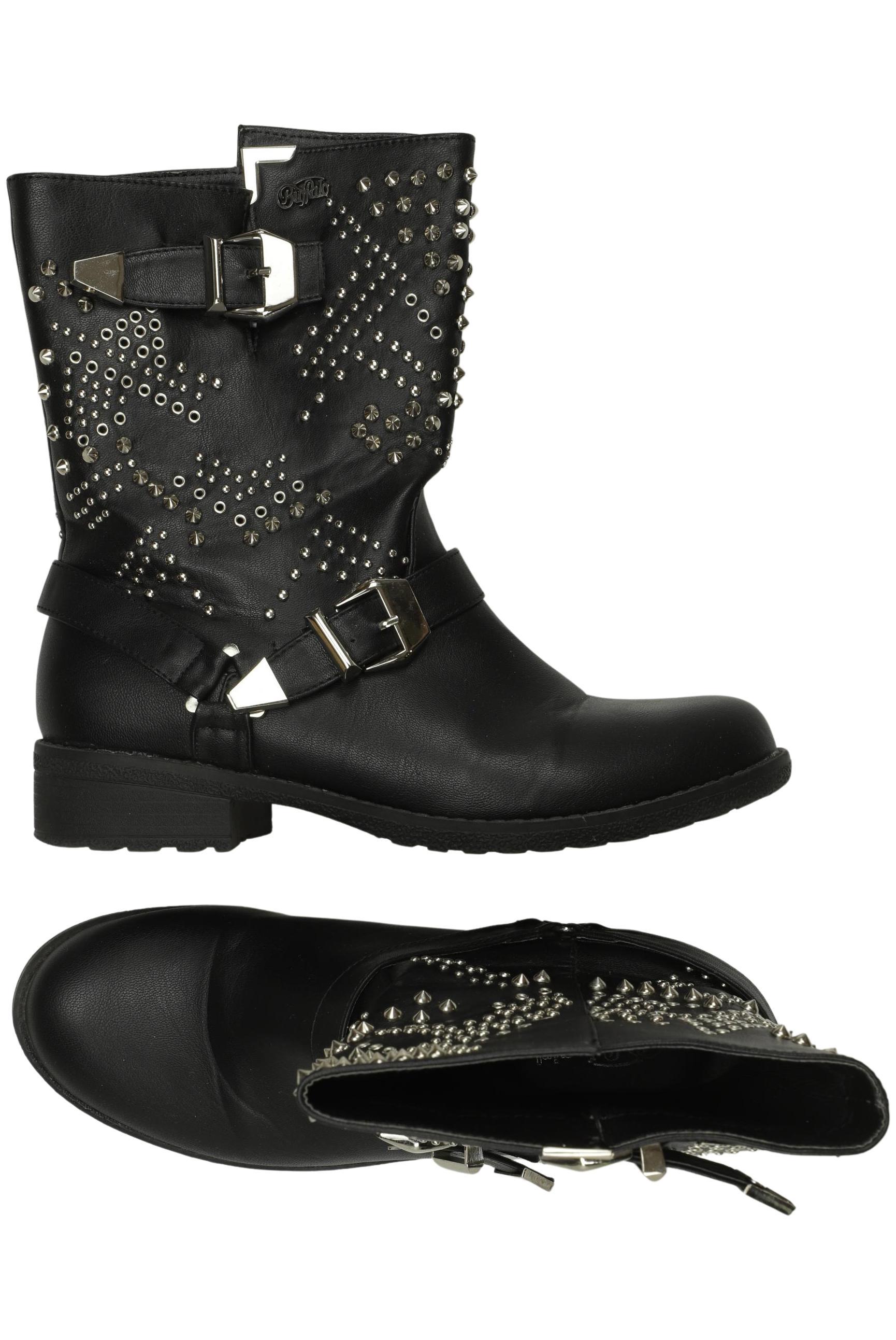 

Buffalo London Damen Stiefelette, schwarz, Gr. 40