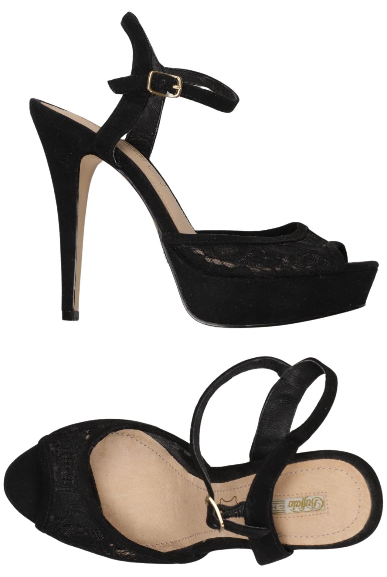 

Buffalo London Damen Sandale, schwarz, Gr. 39