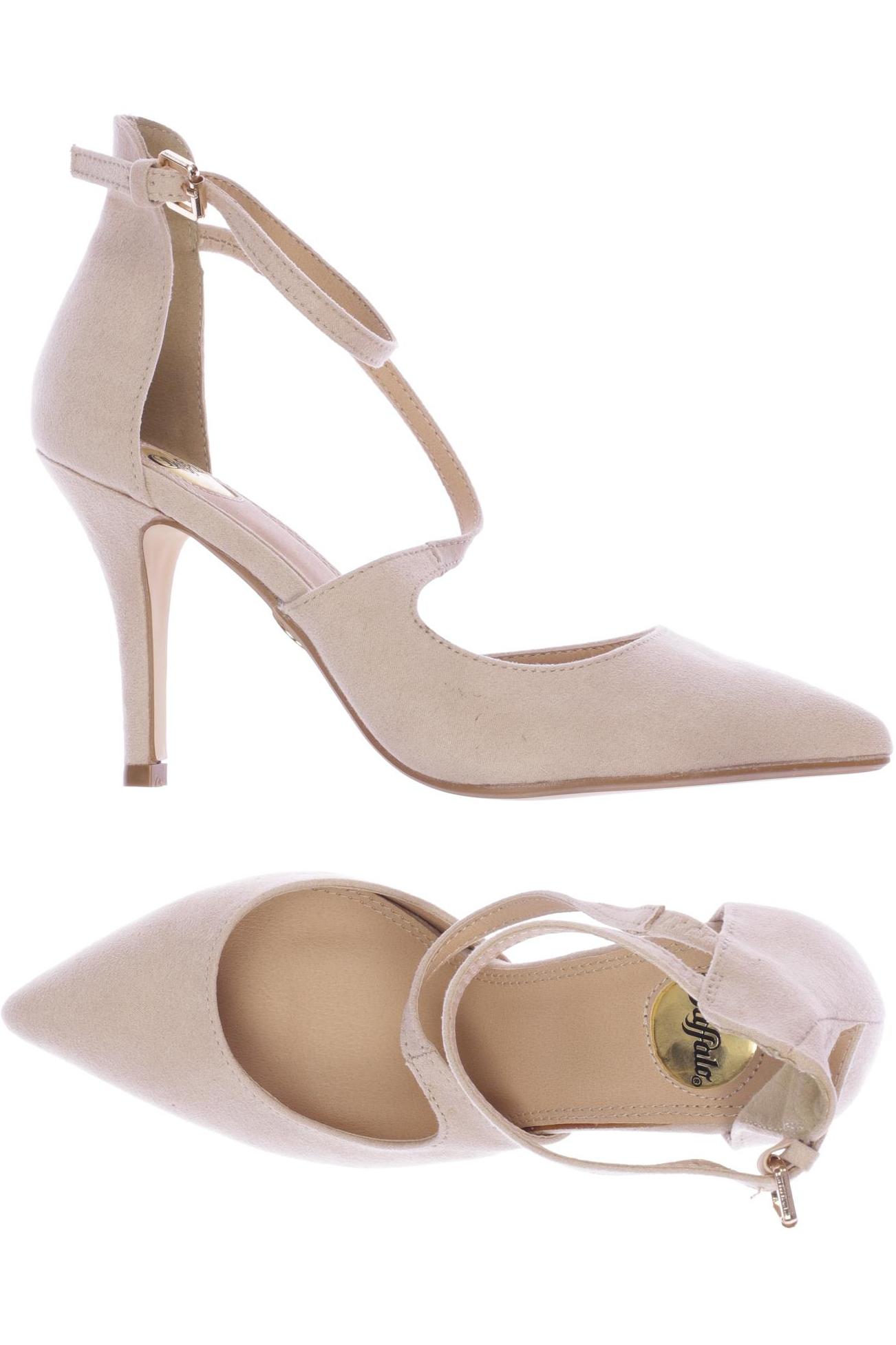 

Buffalo London Damen Sandale, beige, Gr. 37