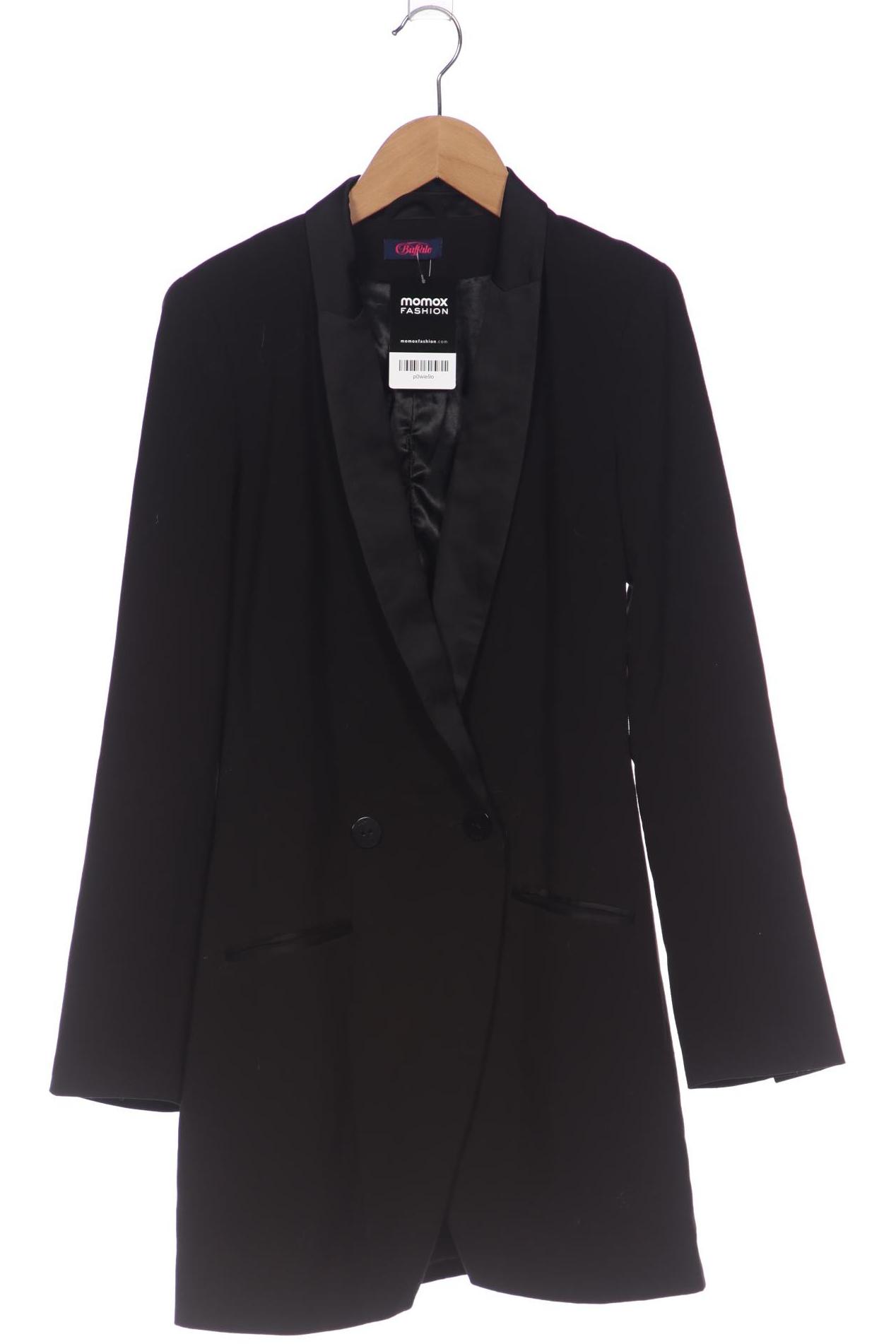 

Buffalo London Damen Mantel, schwarz, Gr. 34