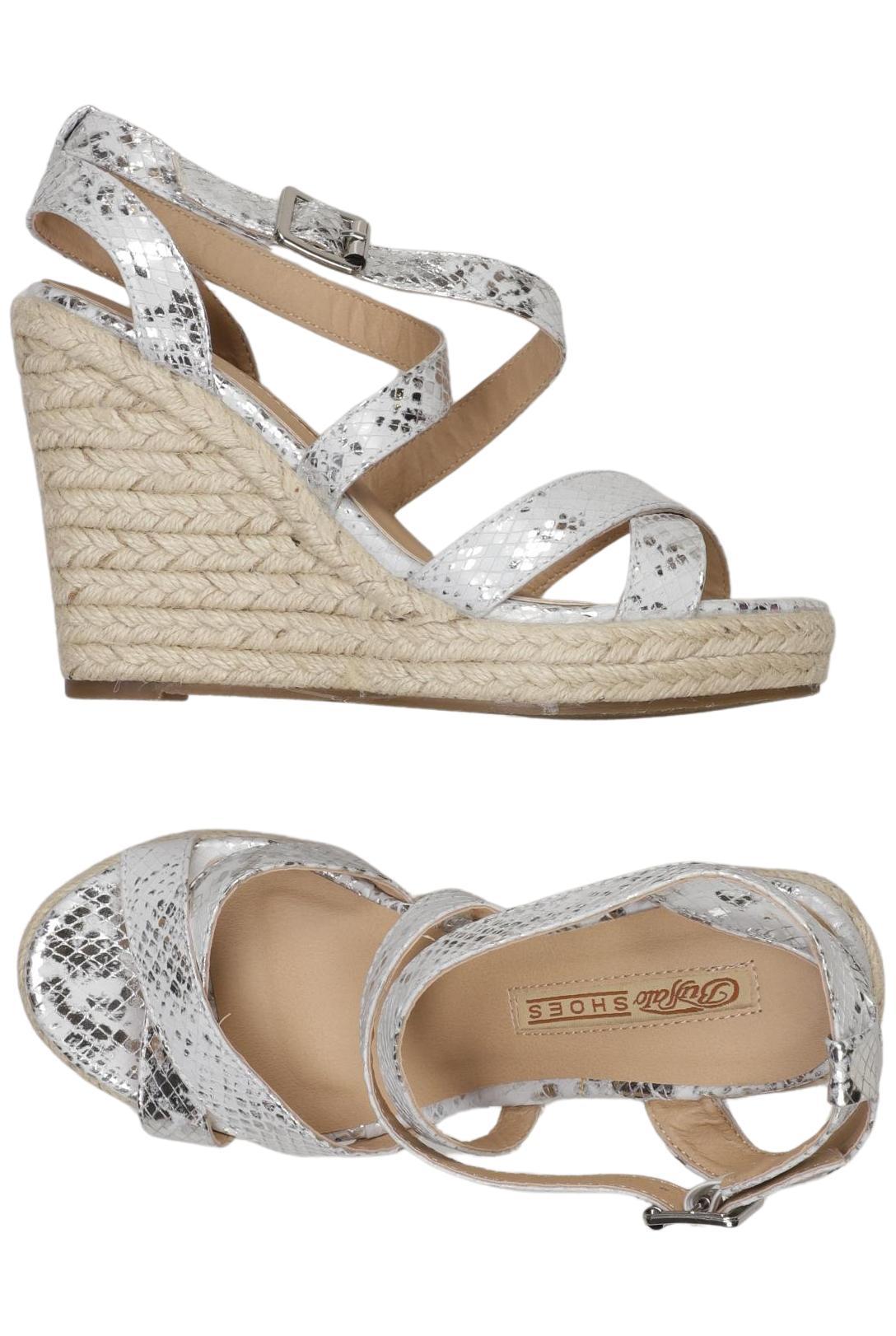 

Buffalo London Damen Sandale, silber, Gr. 36