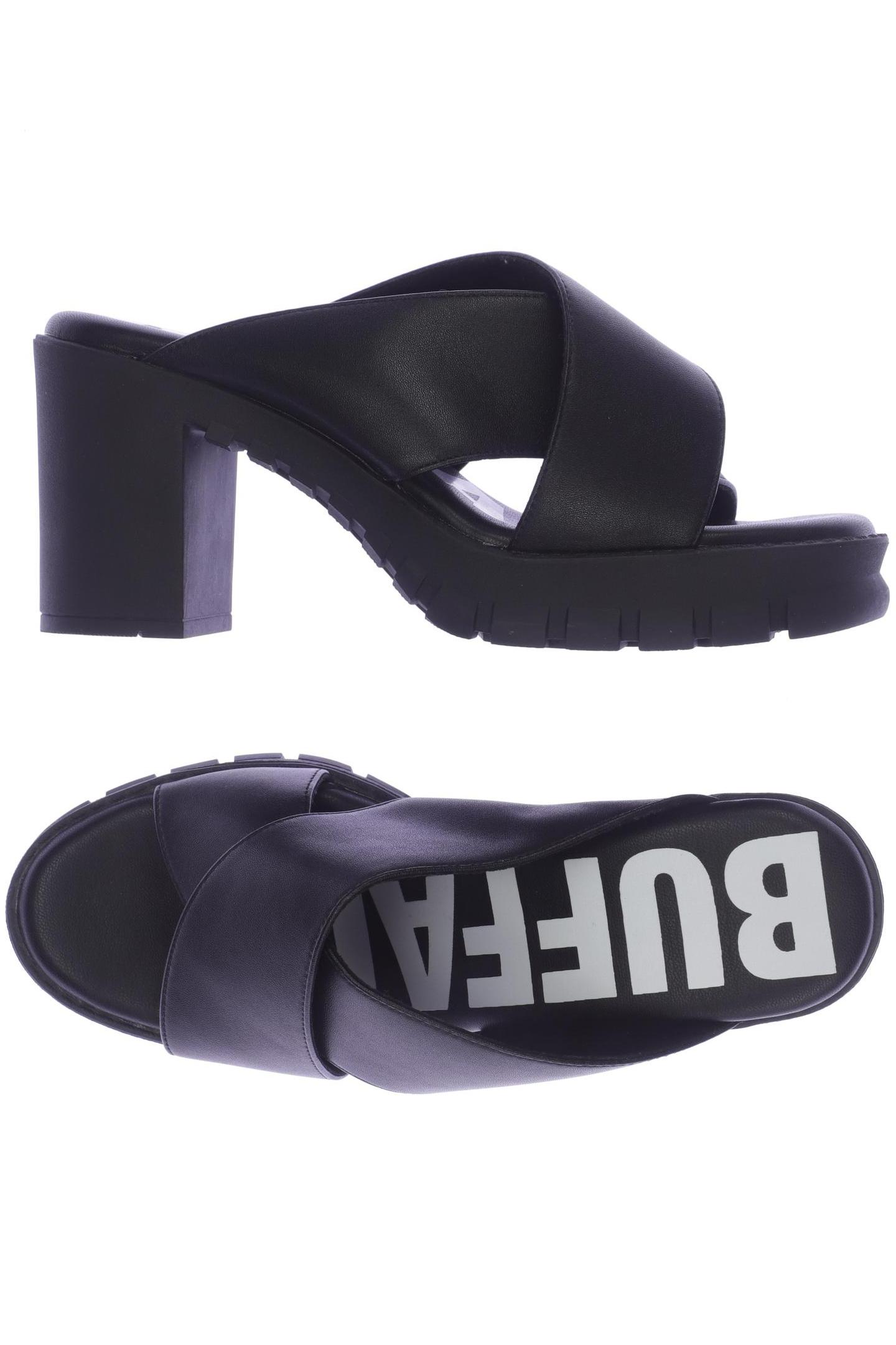 

Buffalo LONDON Damen Sandale, schwarz