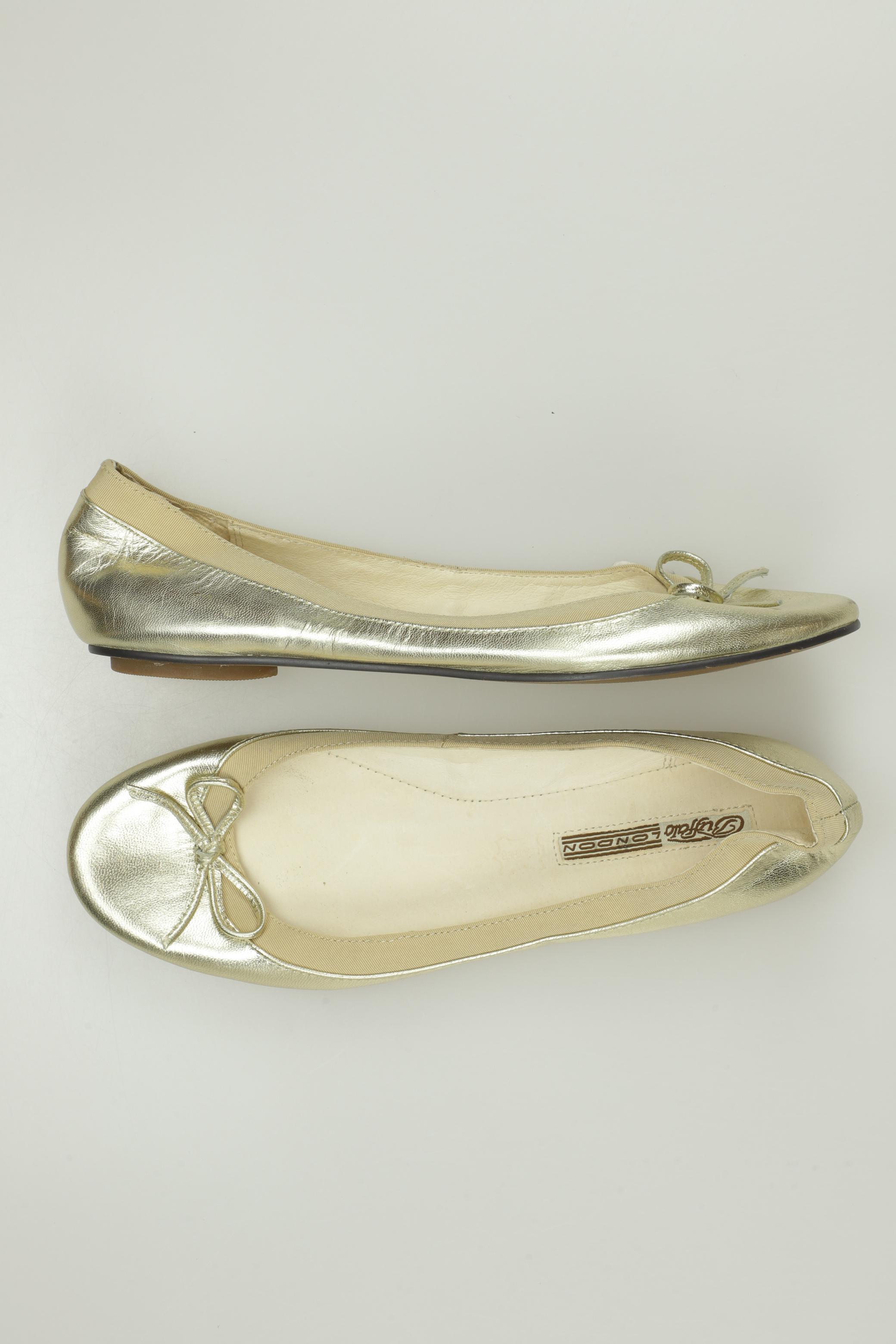 

Buffalo London Damen Ballerinas, gold, Gr. 39