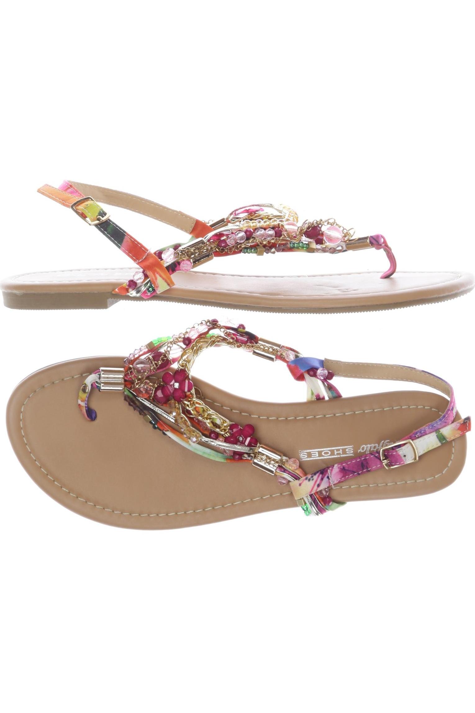 

Buffalo London Damen Sandale, beige, Gr. 39