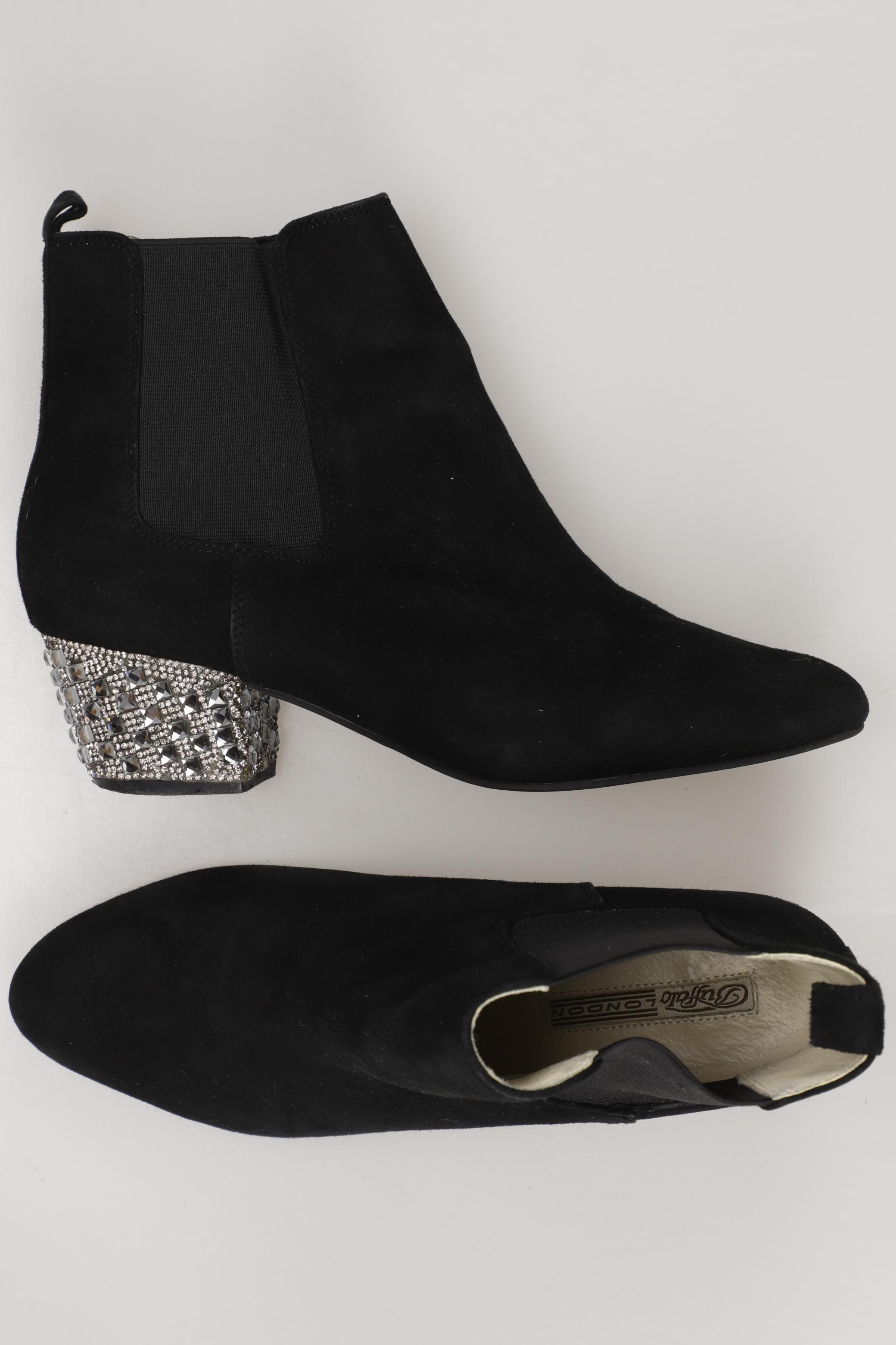 

Buffalo London Damen Stiefelette, schwarz, Gr. 39