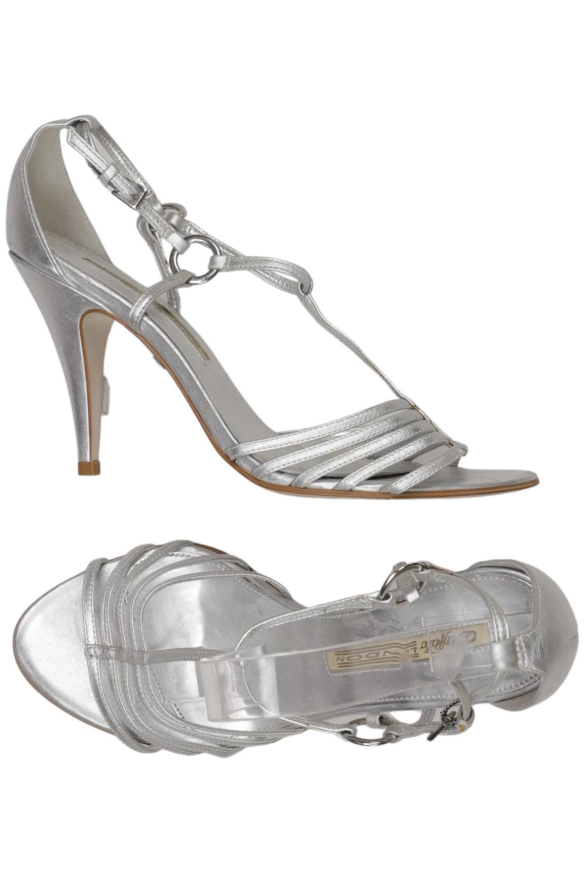 

Buffalo London Damen Pumps, silber, Gr. 40