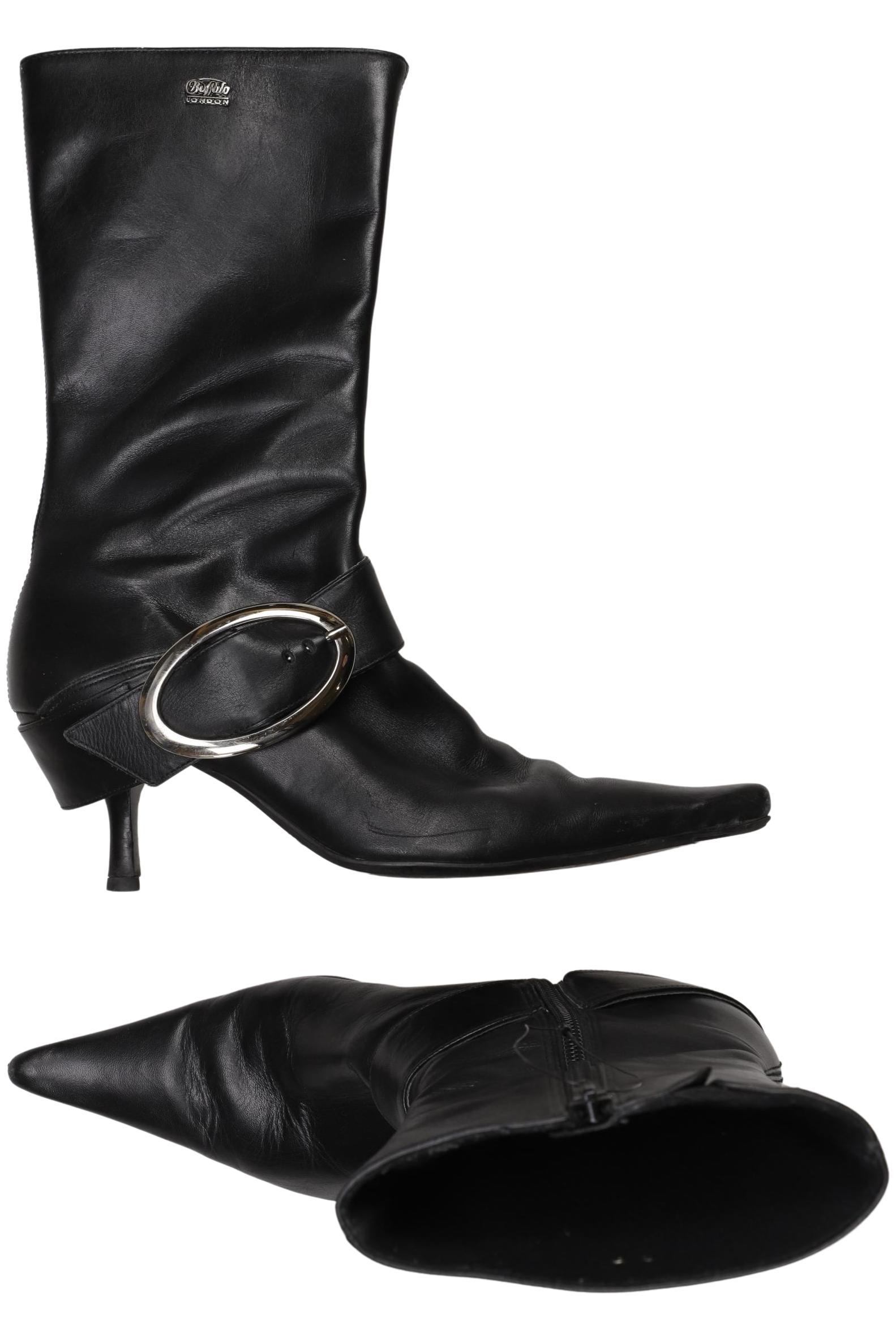 

Buffalo London Damen Stiefel, schwarz, Gr. 37
