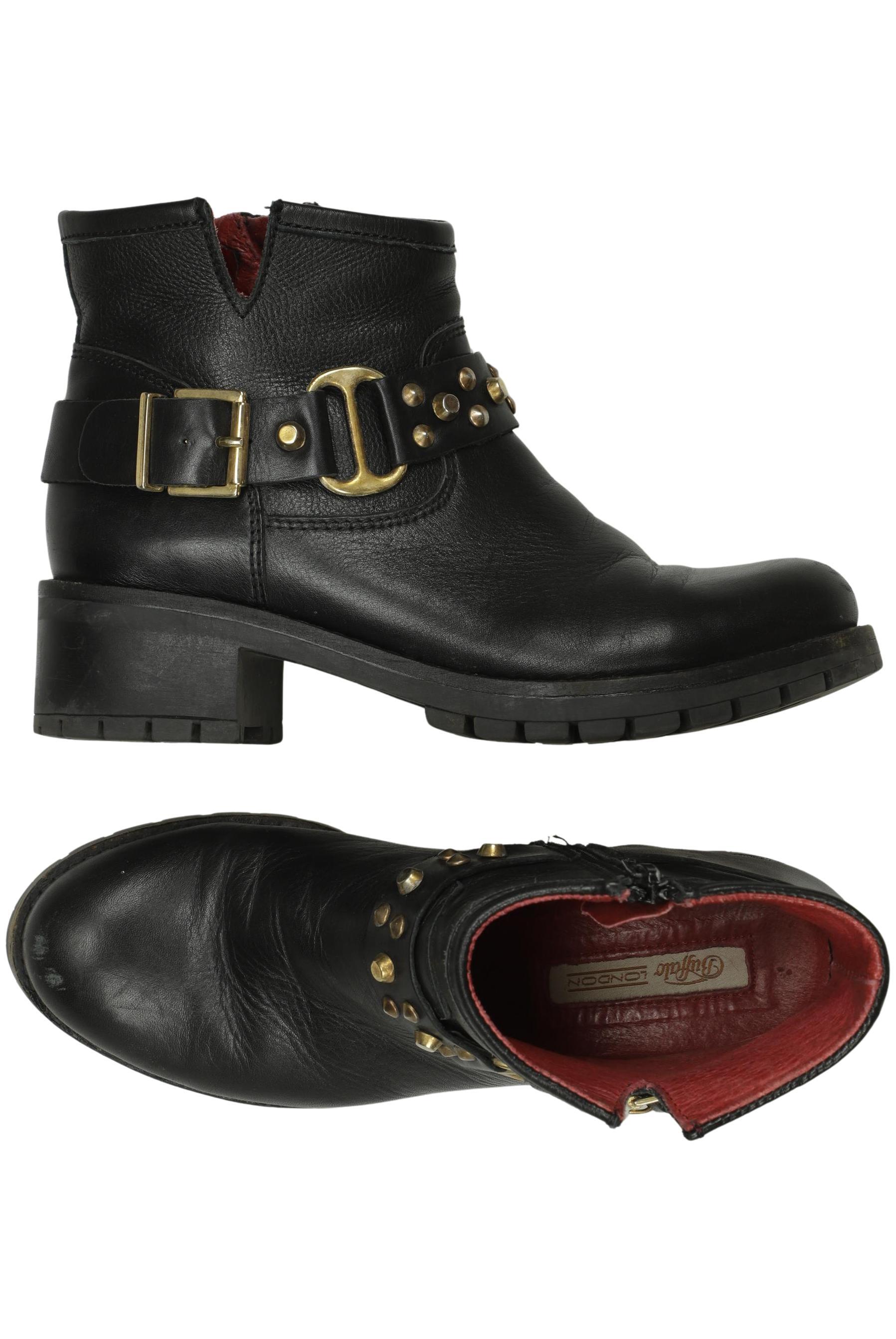 

Buffalo London Damen Stiefelette, schwarz, Gr. 38