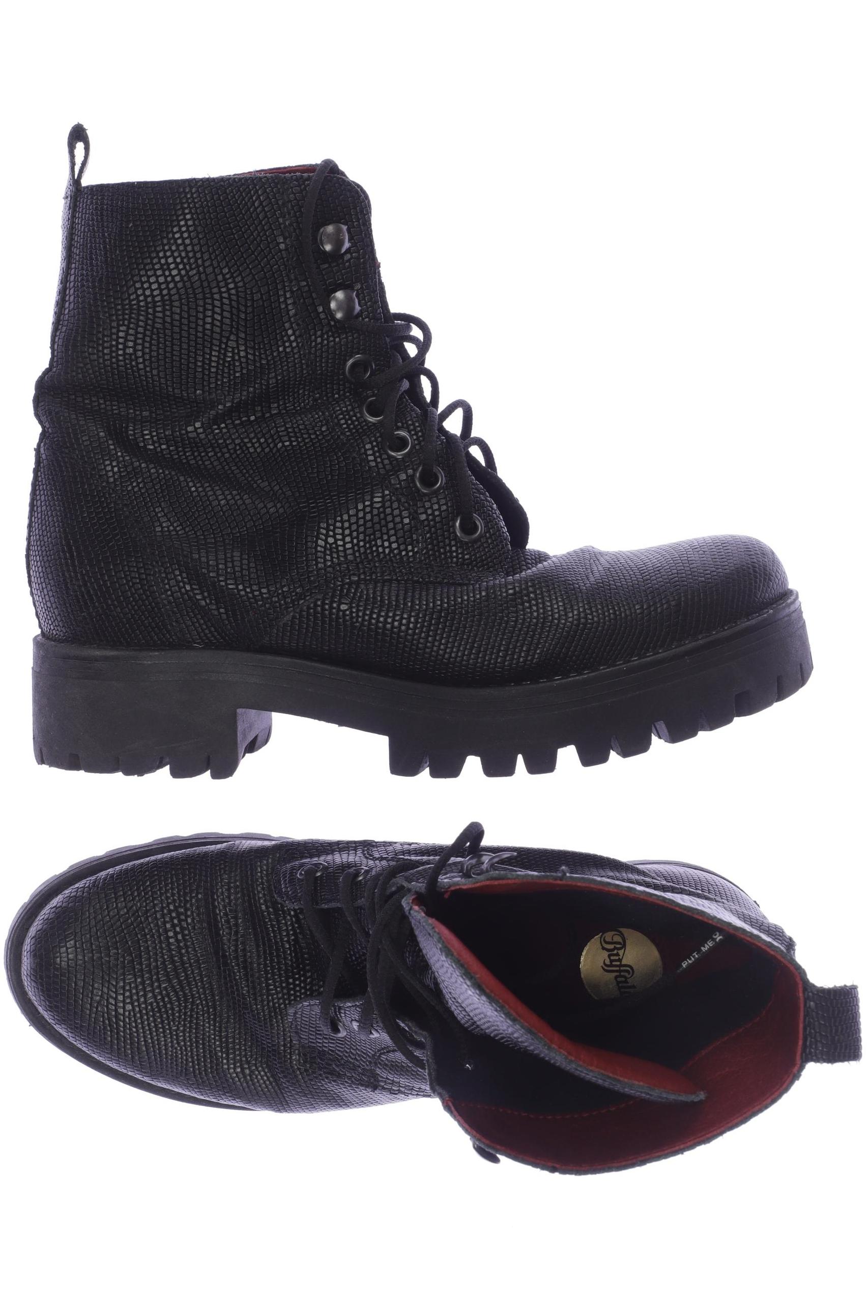 

Buffalo London Damen Stiefelette, schwarz, Gr. 36