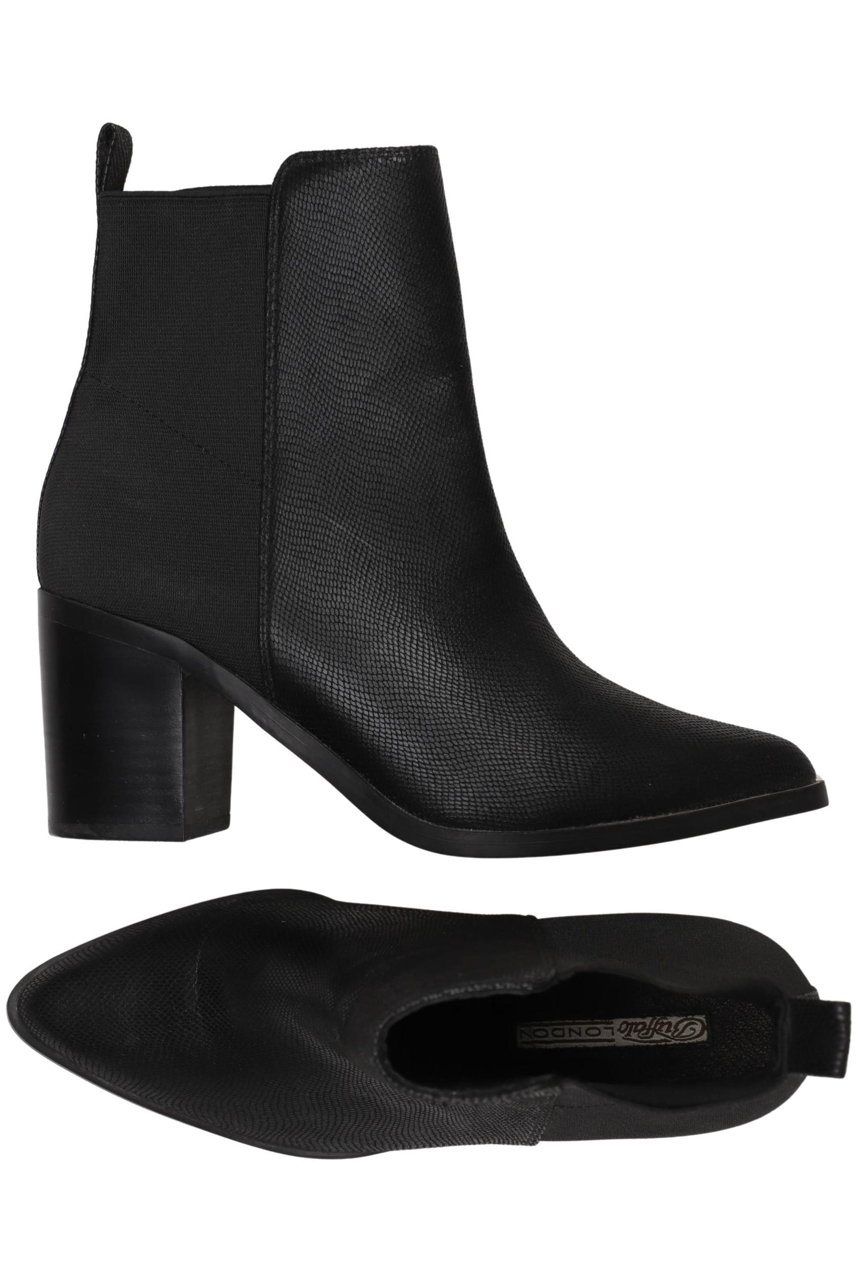 

Buffalo London Damen Stiefelette, schwarz, Gr. 38
