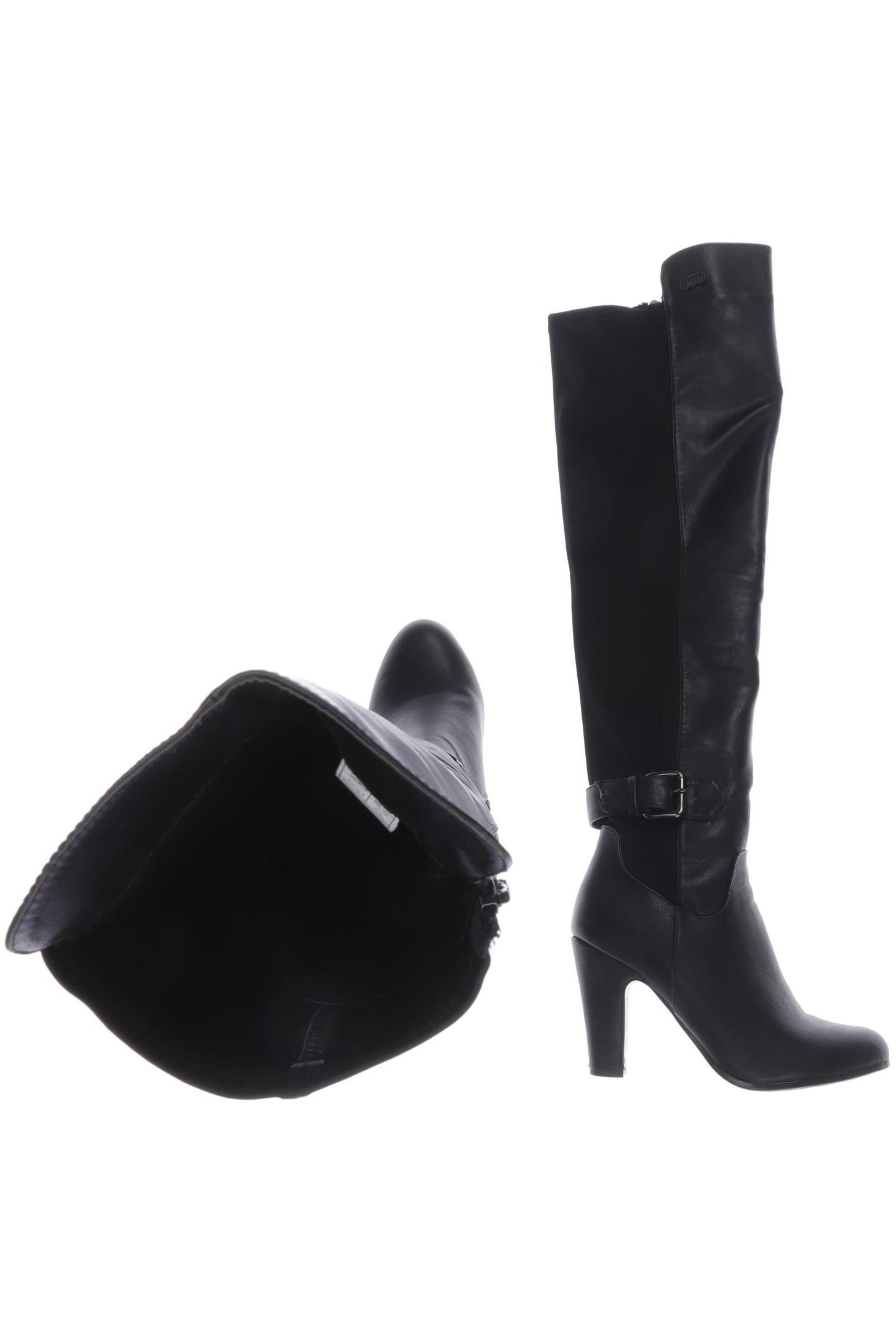 

Buffalo London Damen Stiefel, schwarz, Gr. 38